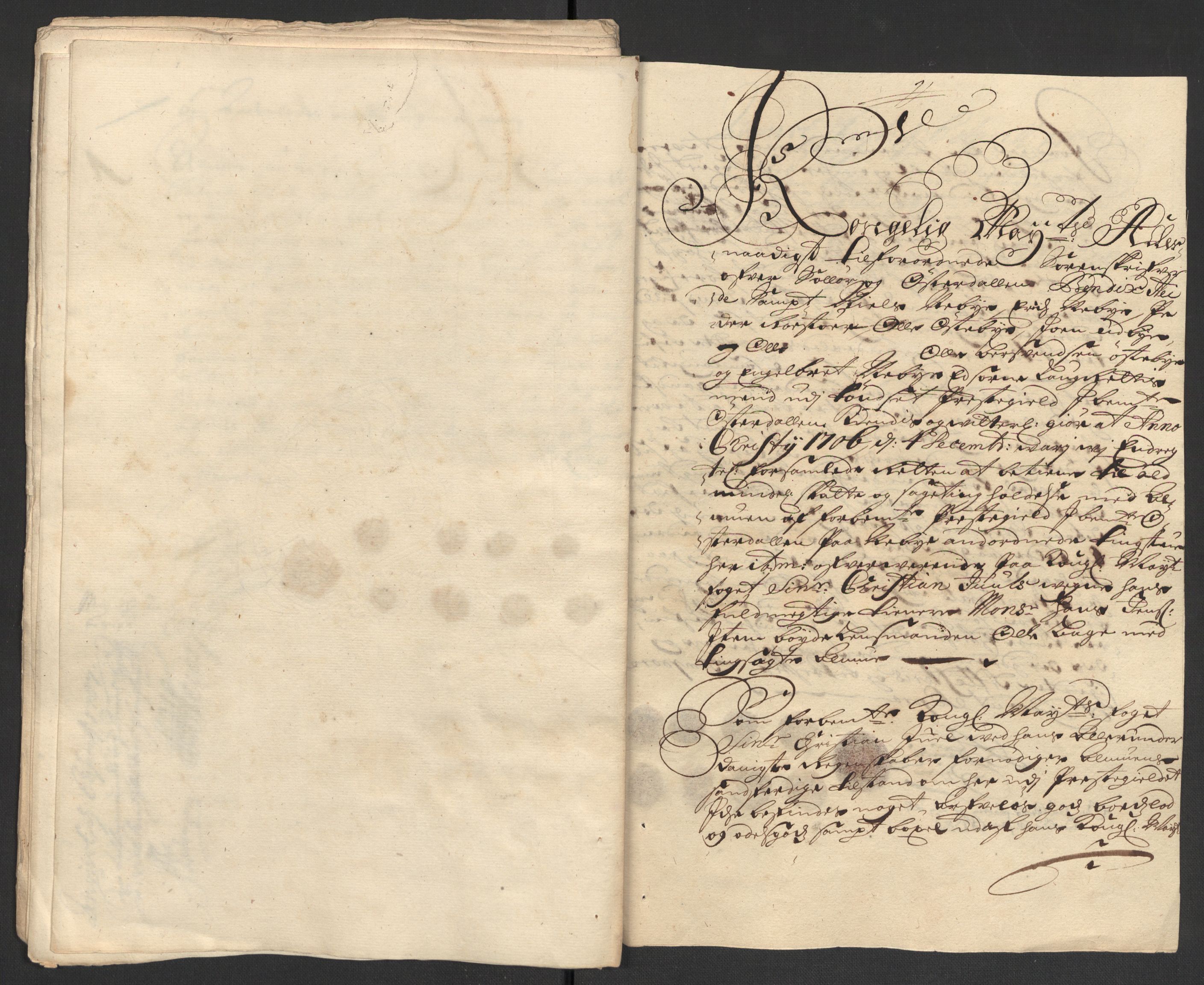 Rentekammeret inntil 1814, Reviderte regnskaper, Fogderegnskap, AV/RA-EA-4092/R13/L0843: Fogderegnskap Solør, Odal og Østerdal, 1705-1706, s. 356