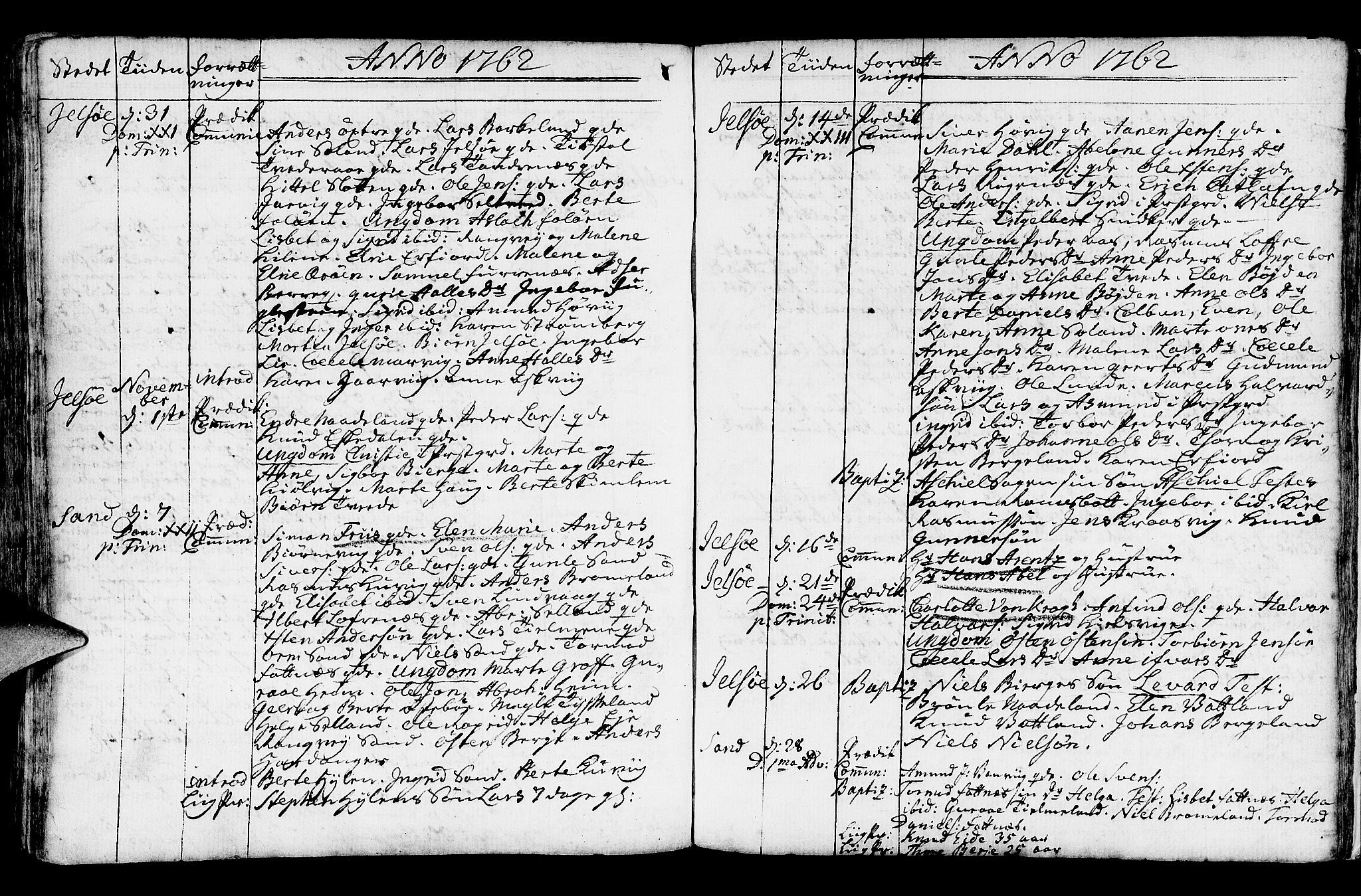 Jelsa sokneprestkontor, SAST/A-101842/01/IV: Ministerialbok nr. A 2, 1753-1767