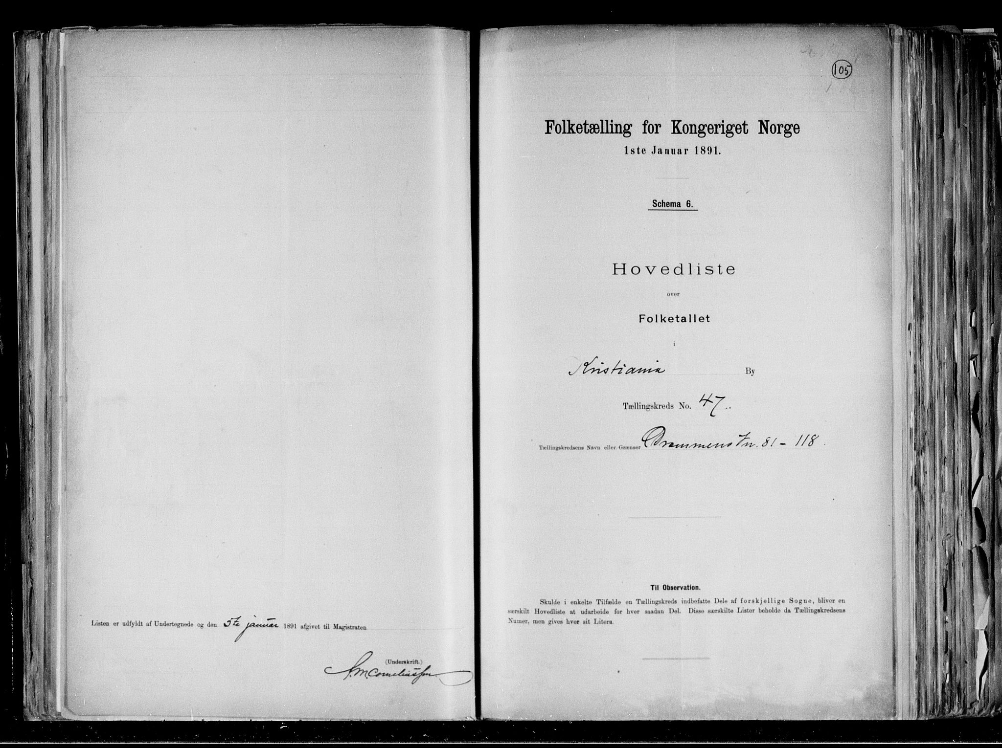RA, Folketelling 1891 for 0301 Kristiania kjøpstad, 1891, s. 27939