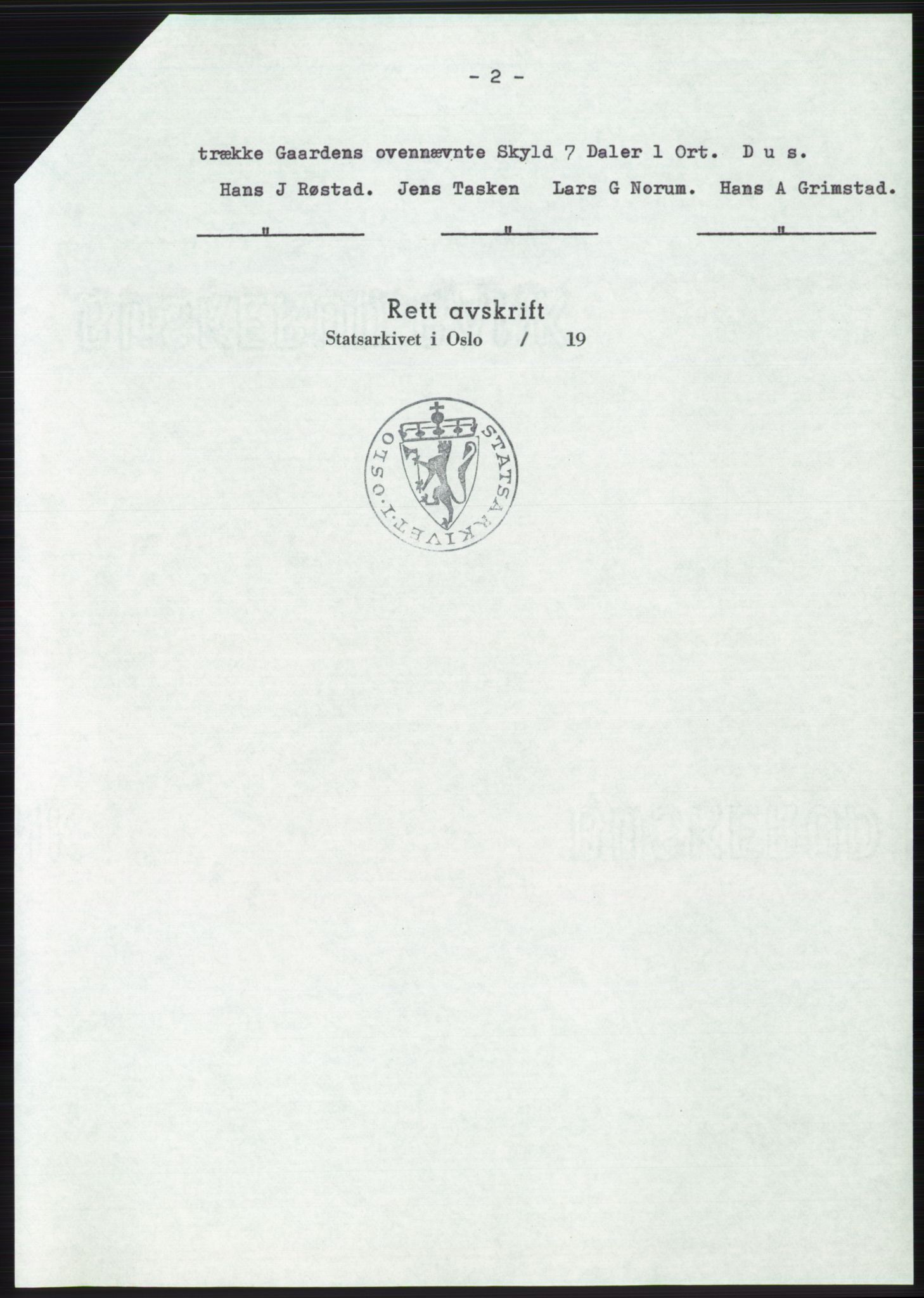 Statsarkivet i Oslo, AV/SAO-A-10621/Z/Zd/L0034: Avskrifter, j.nr 66-2499/1975, 1975, s. 168