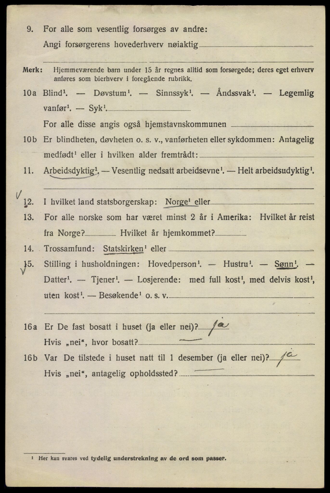 SAO, Folketelling 1920 for 0301 Kristiania kjøpstad, 1920, s. 628856