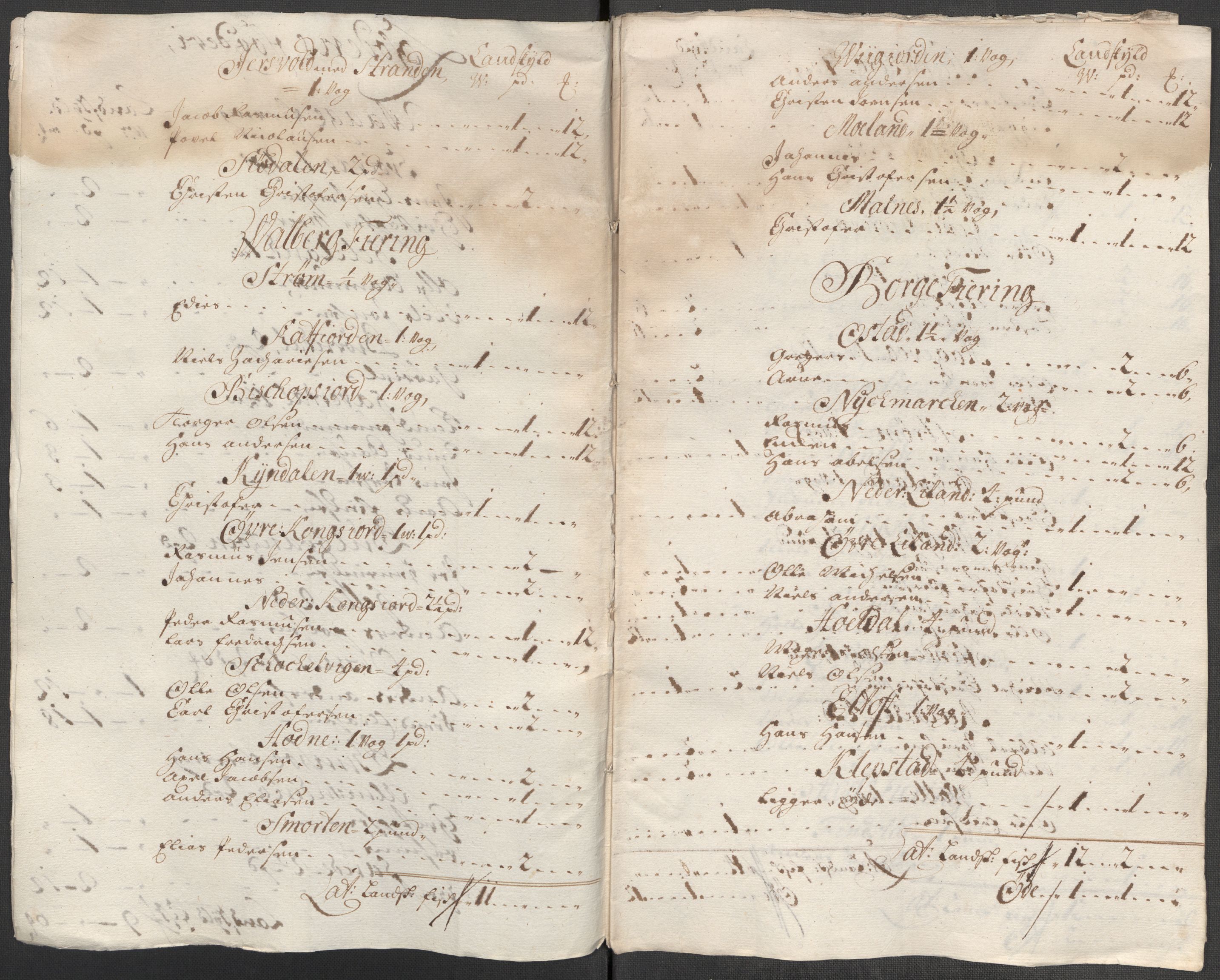 Rentekammeret inntil 1814, Reviderte regnskaper, Fogderegnskap, RA/EA-4092/R67/L4681: Fogderegnskap Vesterålen, Andenes og Lofoten, 1715, s. 139