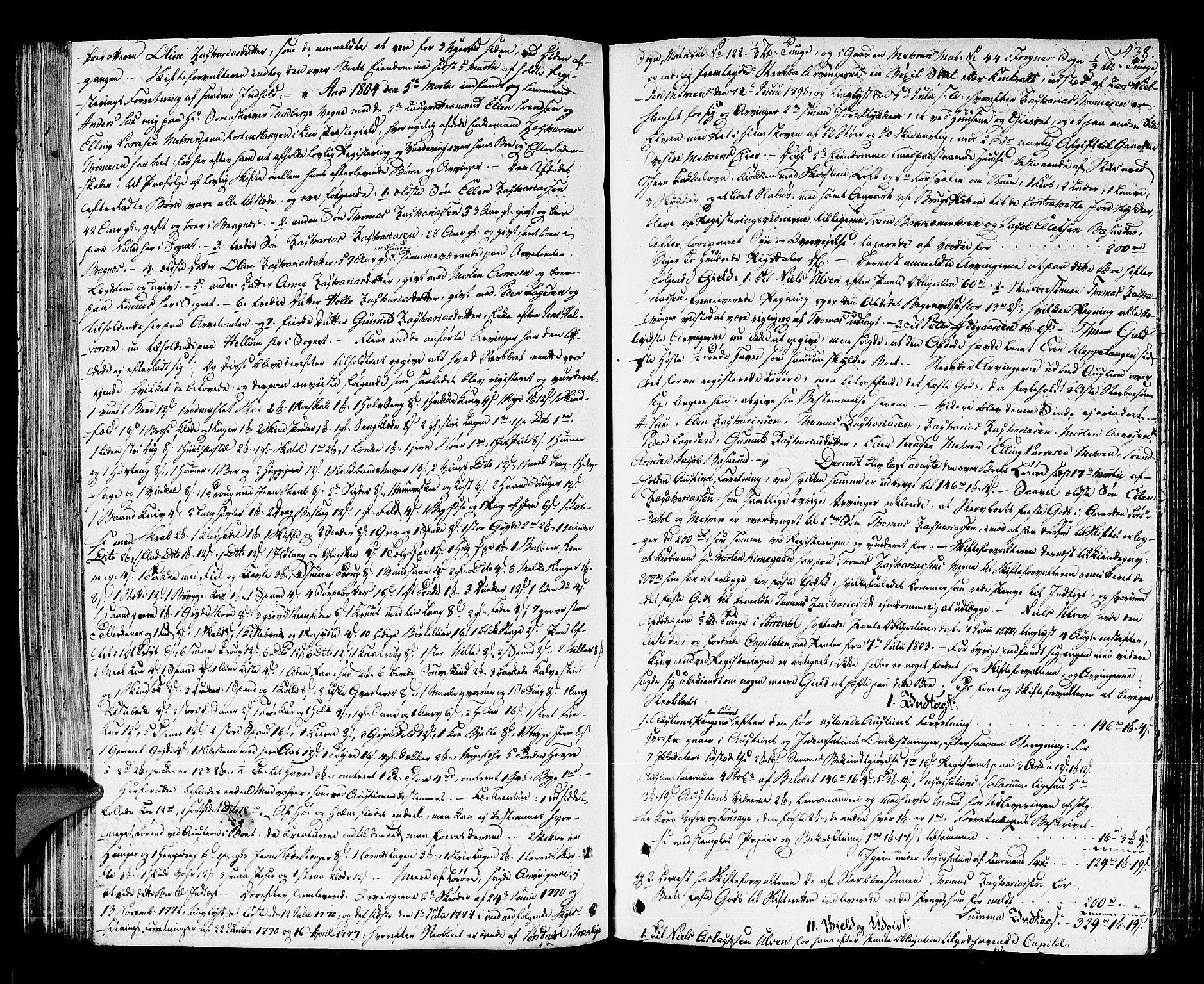 Lier, Røyken og Hurum sorenskriveri, SAKO/A-89/H/Hc/L0008: Skifteprotokoll, 1799-1805, s. 437b-438a