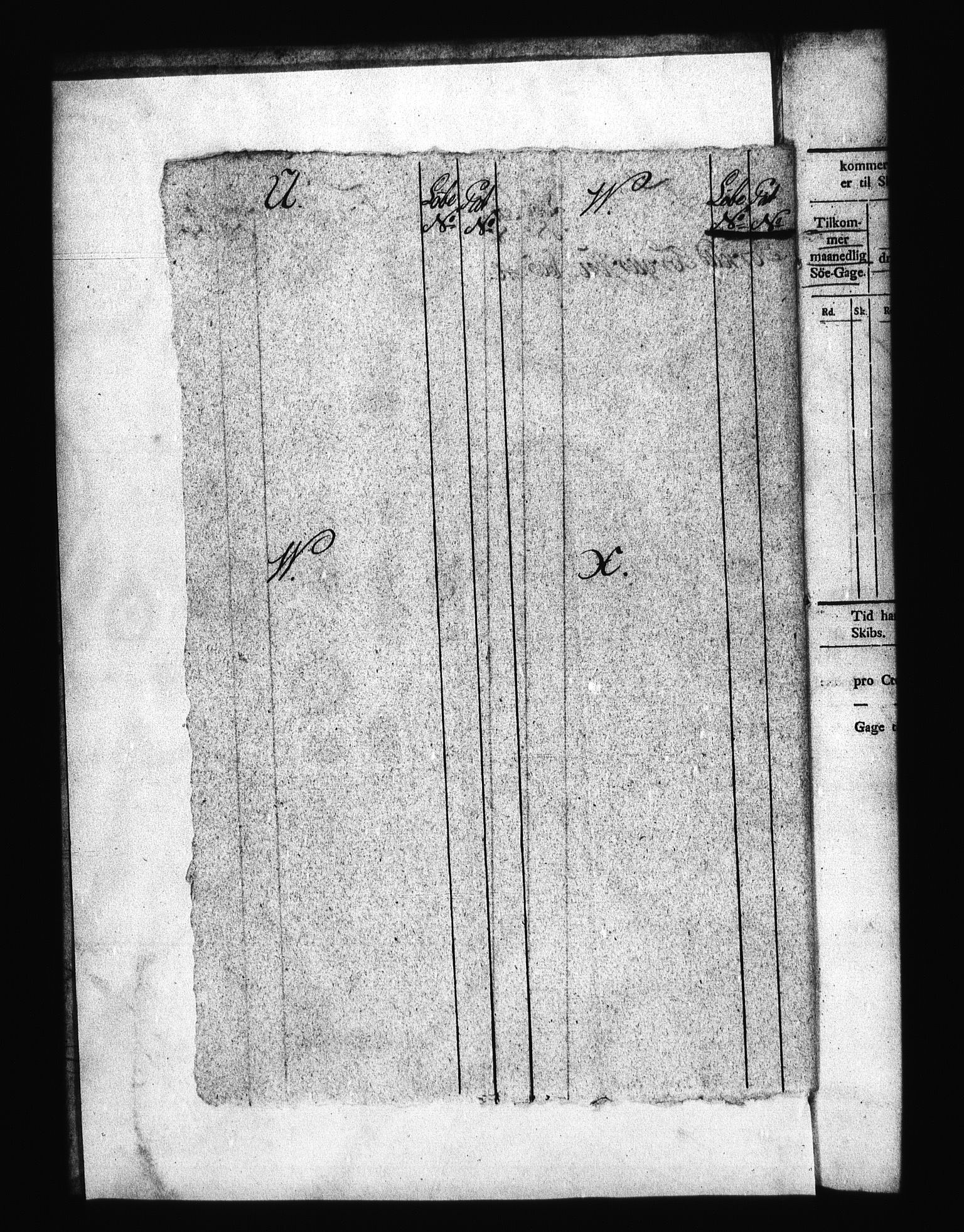 Sjøetaten, AV/RA-EA-3110/F/L0025: Kristiansand distrikt, bind 4, 1795