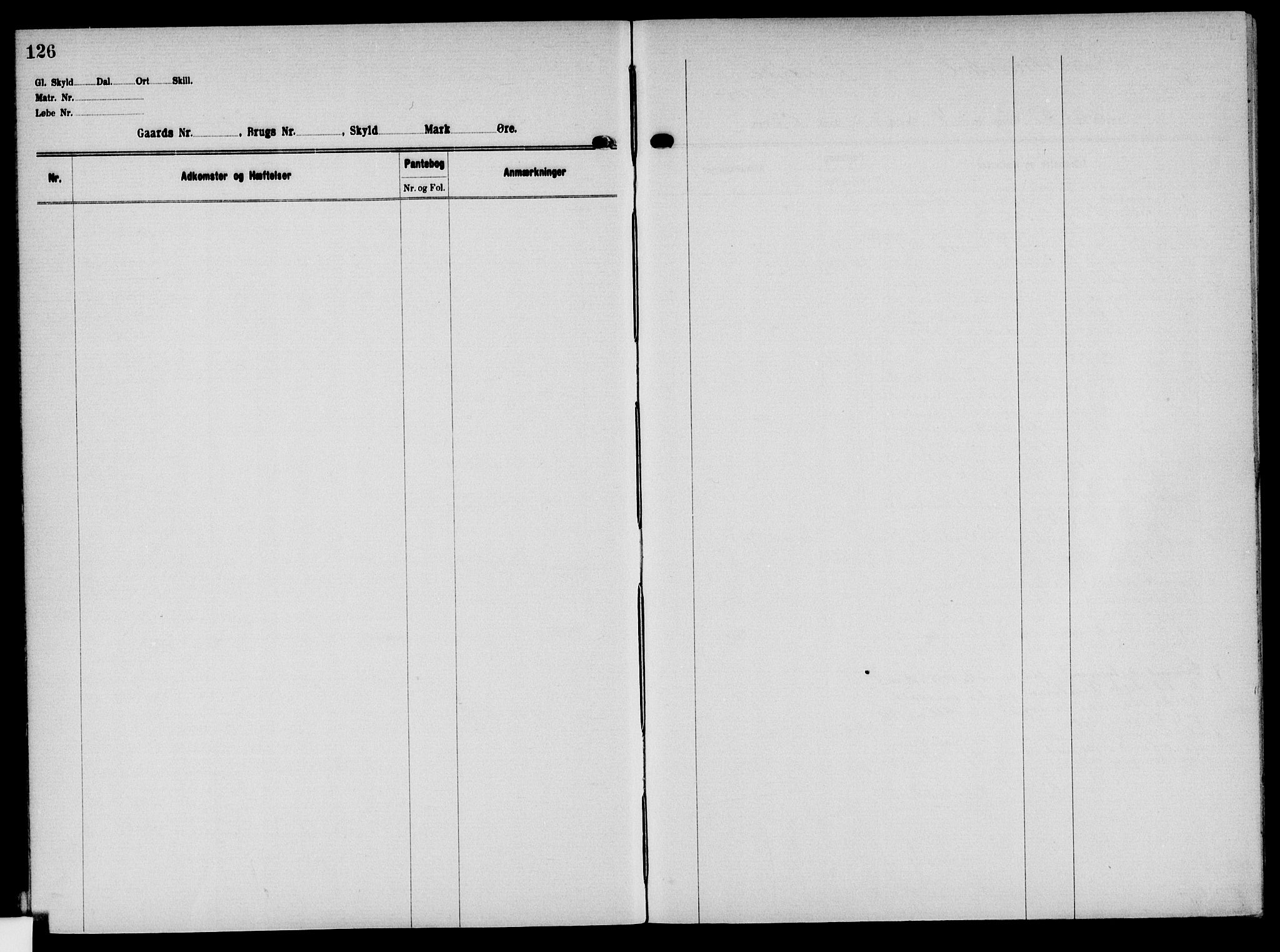 Solør tingrett, AV/SAH-TING-008/H/Ha/Hak/L0004: Panteregister nr. IV, 1900-1935, s. 126