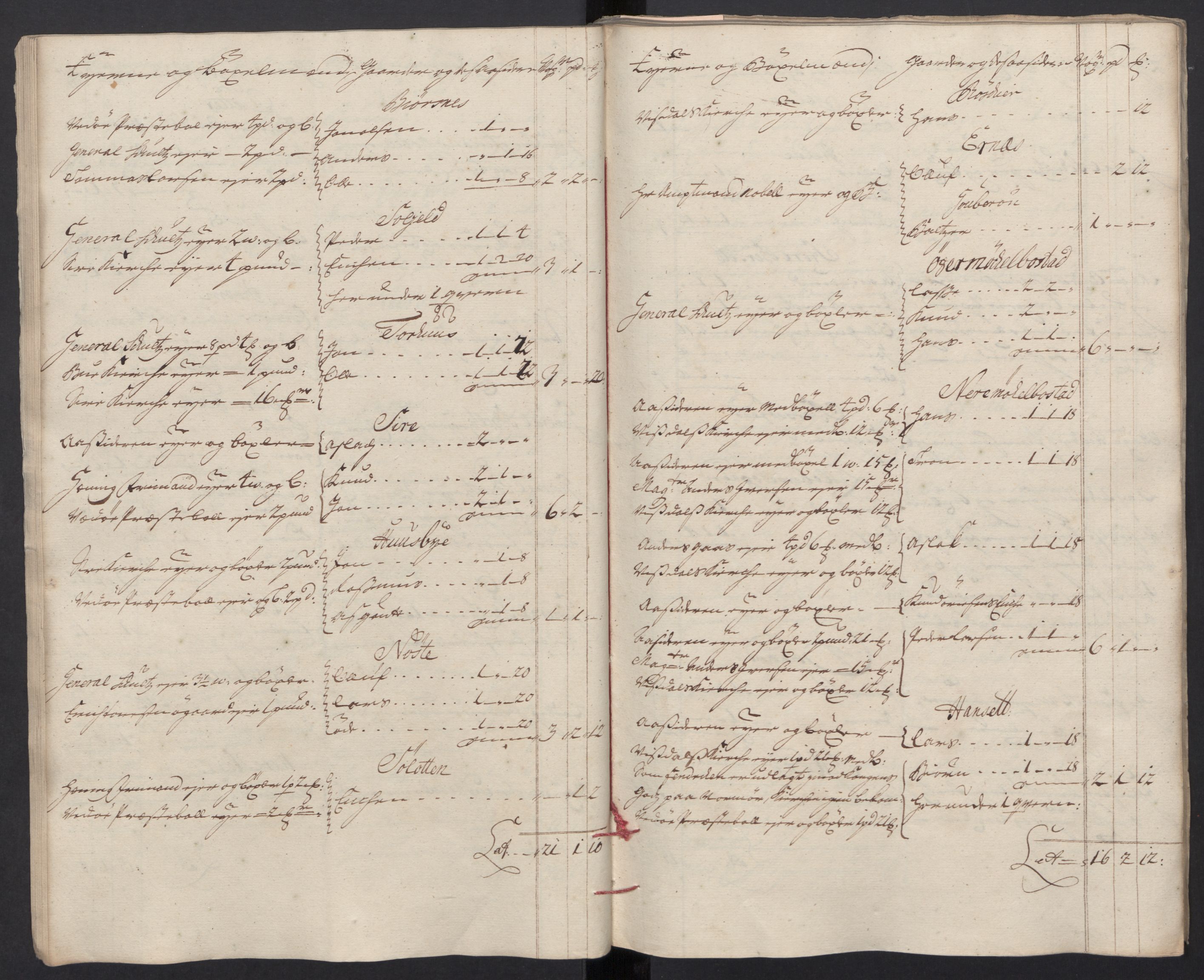 Rentekammeret inntil 1814, Reviderte regnskaper, Fogderegnskap, RA/EA-4092/R55/L3663: Fogderegnskap Romsdal, 1715-1716, s. 287