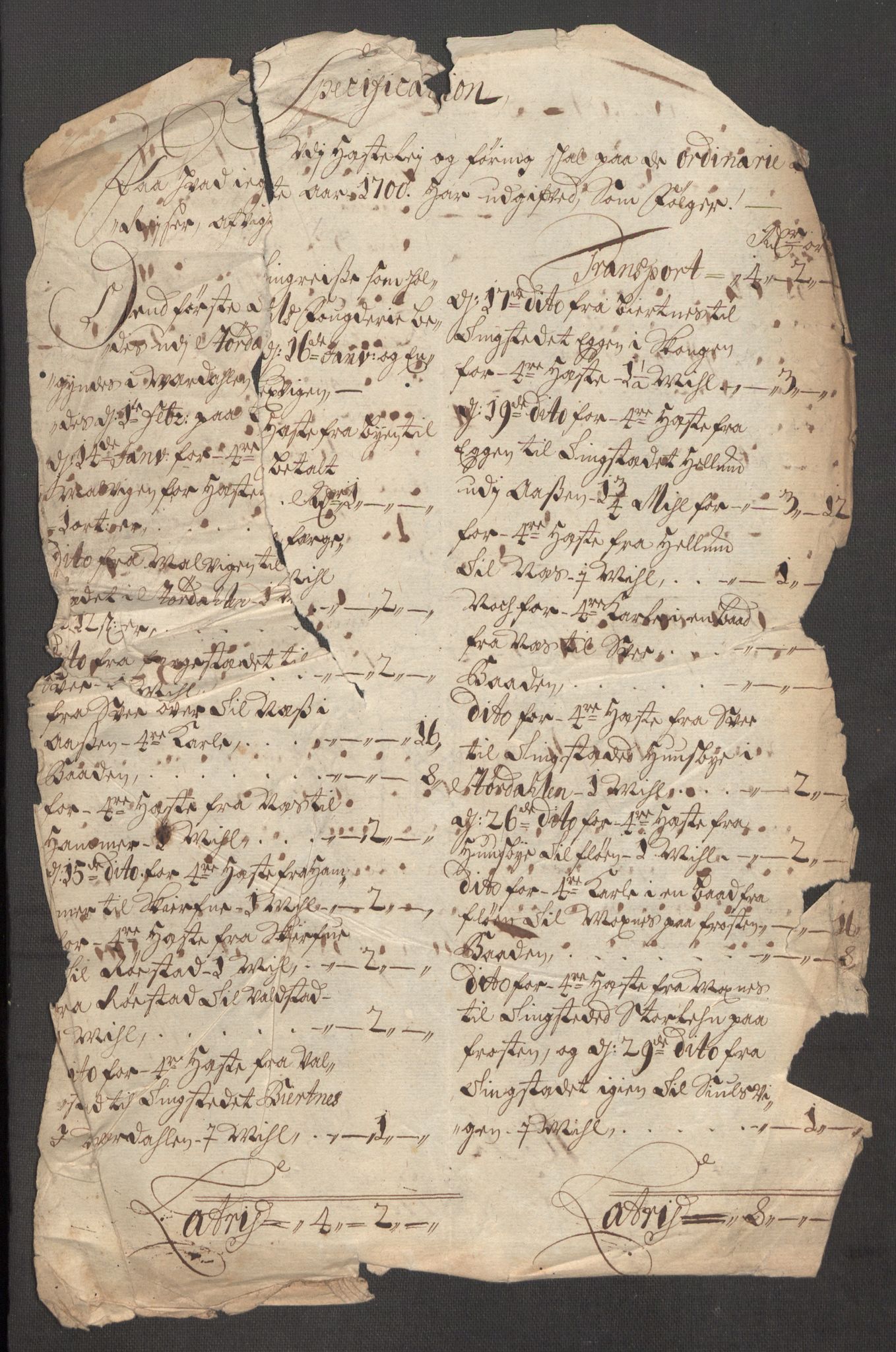 Rentekammeret inntil 1814, Reviderte regnskaper, Fogderegnskap, RA/EA-4092/R62/L4192: Fogderegnskap Stjørdal og Verdal, 1700, s. 364