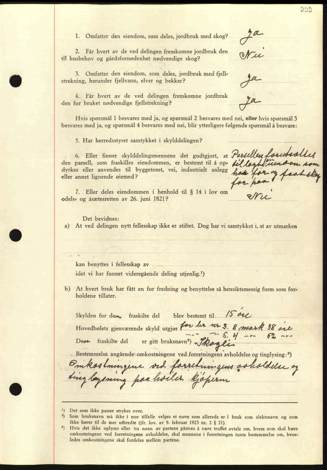 Nordmøre sorenskriveri, AV/SAT-A-4132/1/2/2Ca: Pantebok nr. A81, 1937-1937, Dagboknr: 1882/1937