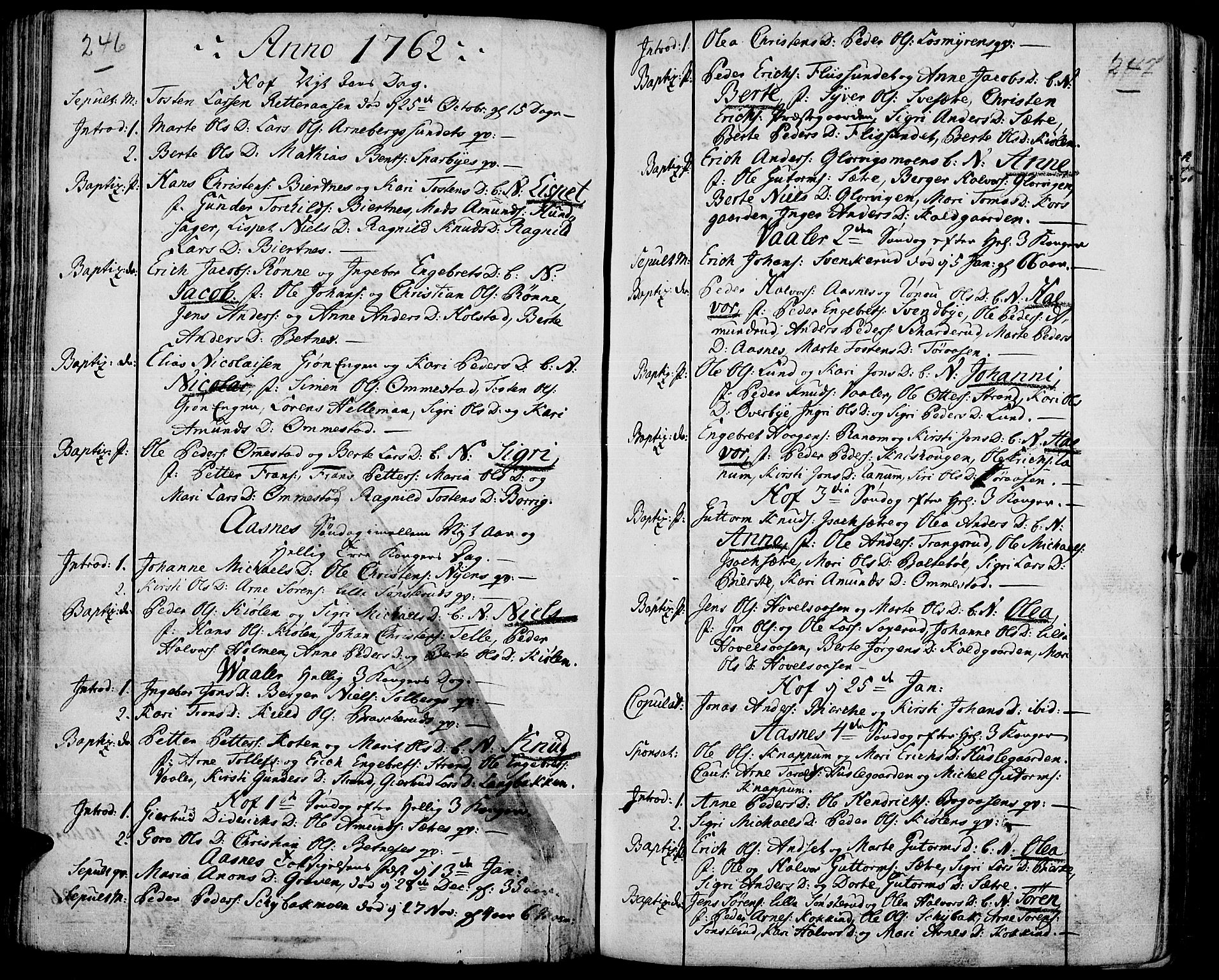 Hof prestekontor, AV/SAH-PREST-038/H/Ha/Haa/L0003: Ministerialbok nr. 3, 1750-1789, s. 246-247