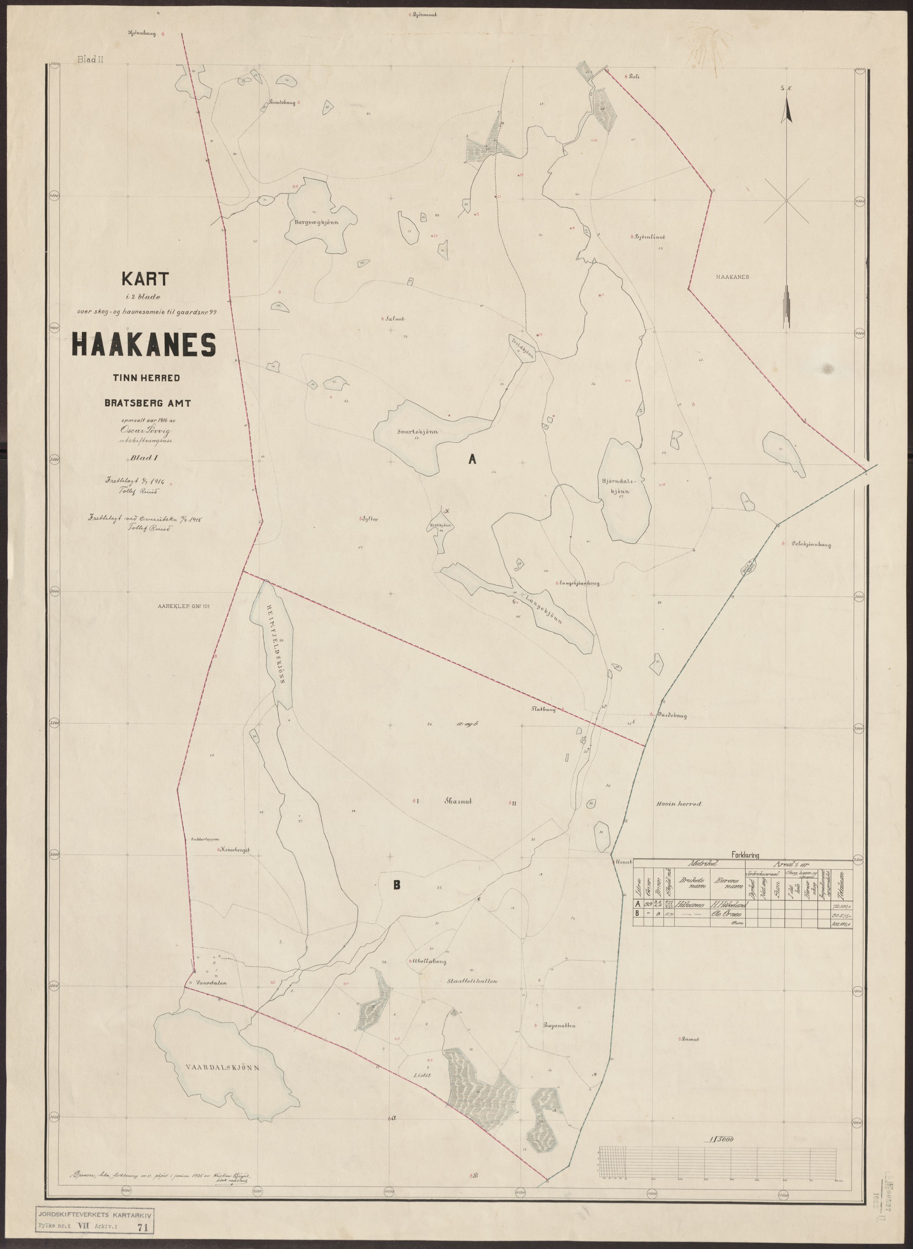 Jordskifteverkets kartarkiv, RA/S-3929/T, 1859-1988, s. 88