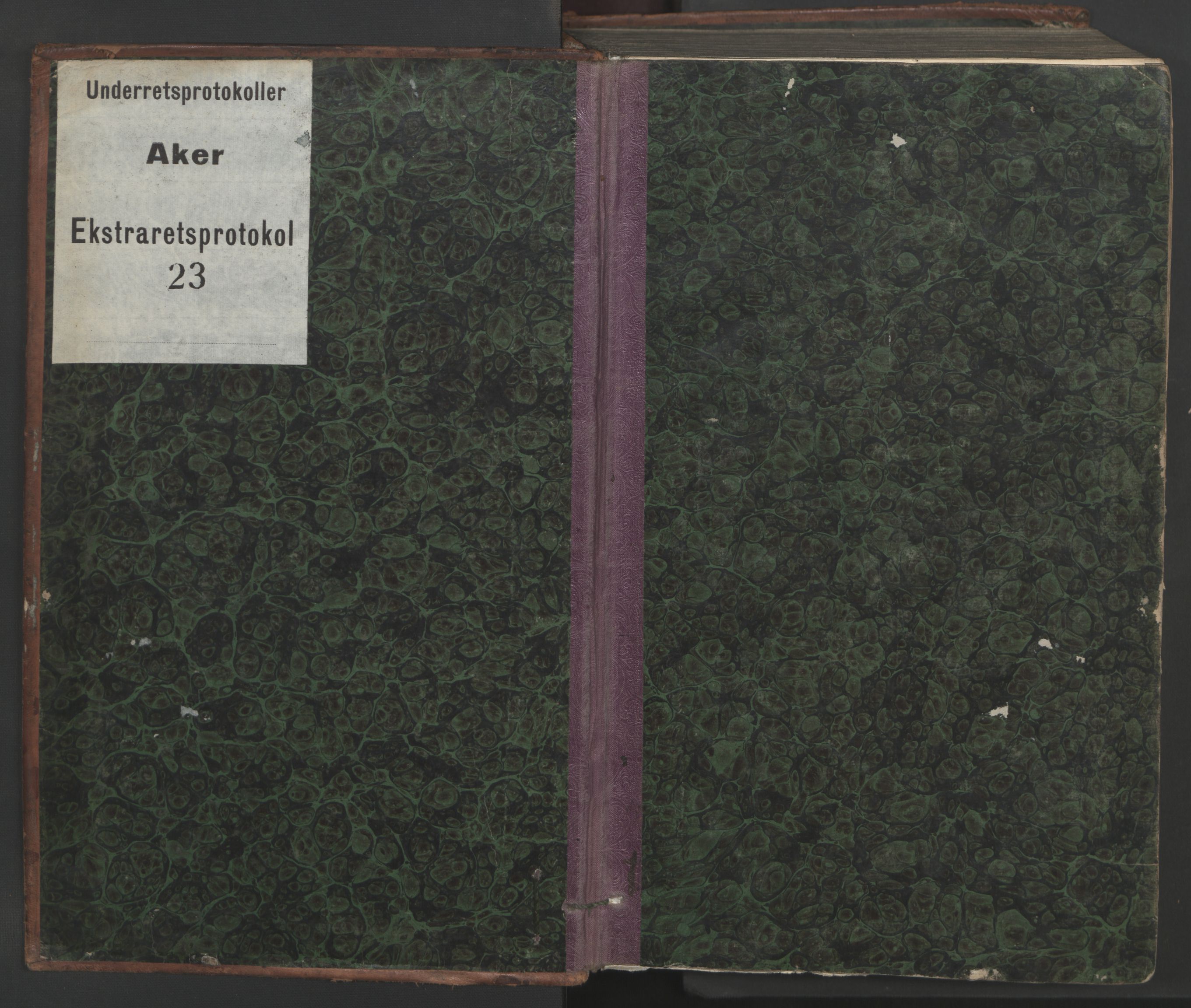 Aker sorenskriveri, SAO/A-10895/F/Fc/Fcb/L0017: Ekstrarettsprotokoll, 1847-1851