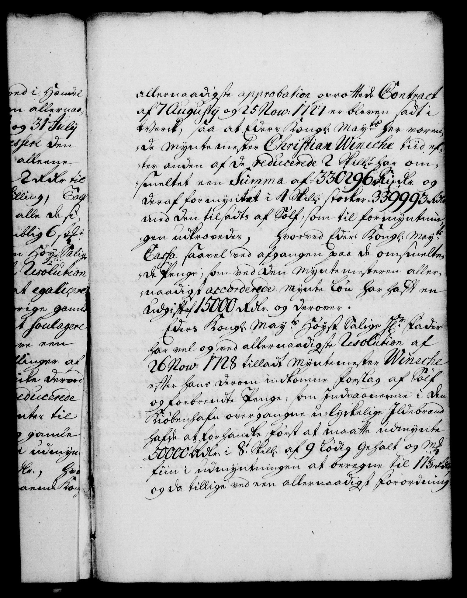 Rentekammeret, Kammerkanselliet, RA/EA-3111/G/Gf/Gfa/L0014: Norsk relasjons- og resolusjonsprotokoll (merket RK 52.14), 1731, s. 165