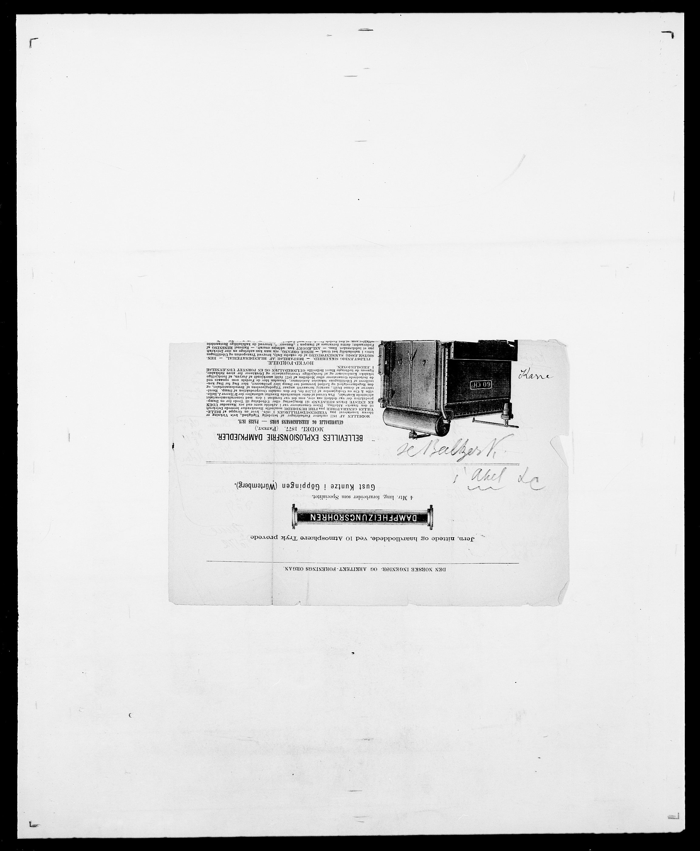 Delgobe, Charles Antoine - samling, SAO/PAO-0038/D/Da/L0020: Irgens - Kjøsterud, s. 480