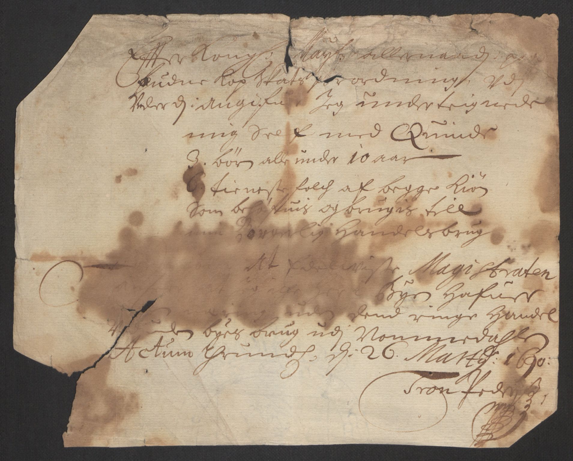 Rentekammeret inntil 1814, Reviderte regnskaper, Byregnskaper, AV/RA-EA-4066/R/Rs/L0505: [S2] Kontribusjonsregnskap, 1686-1691, s. 526