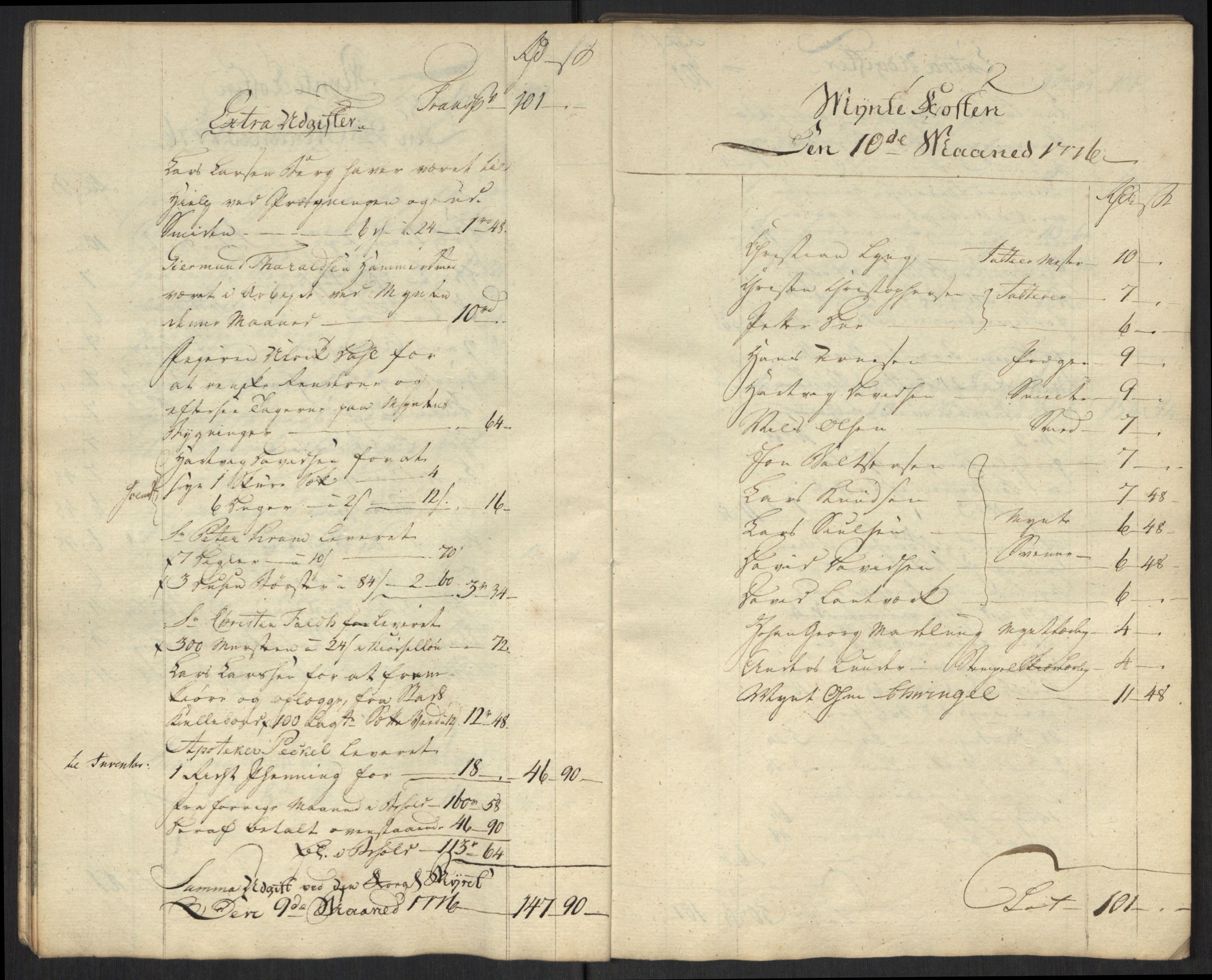 Rentekammeret inntil 1814, Realistisk ordnet avdeling, AV/RA-EA-4070/Oa/L0010: [Y8]: Regninger for Kongsbergs mynt., 1760-1805, s. 157