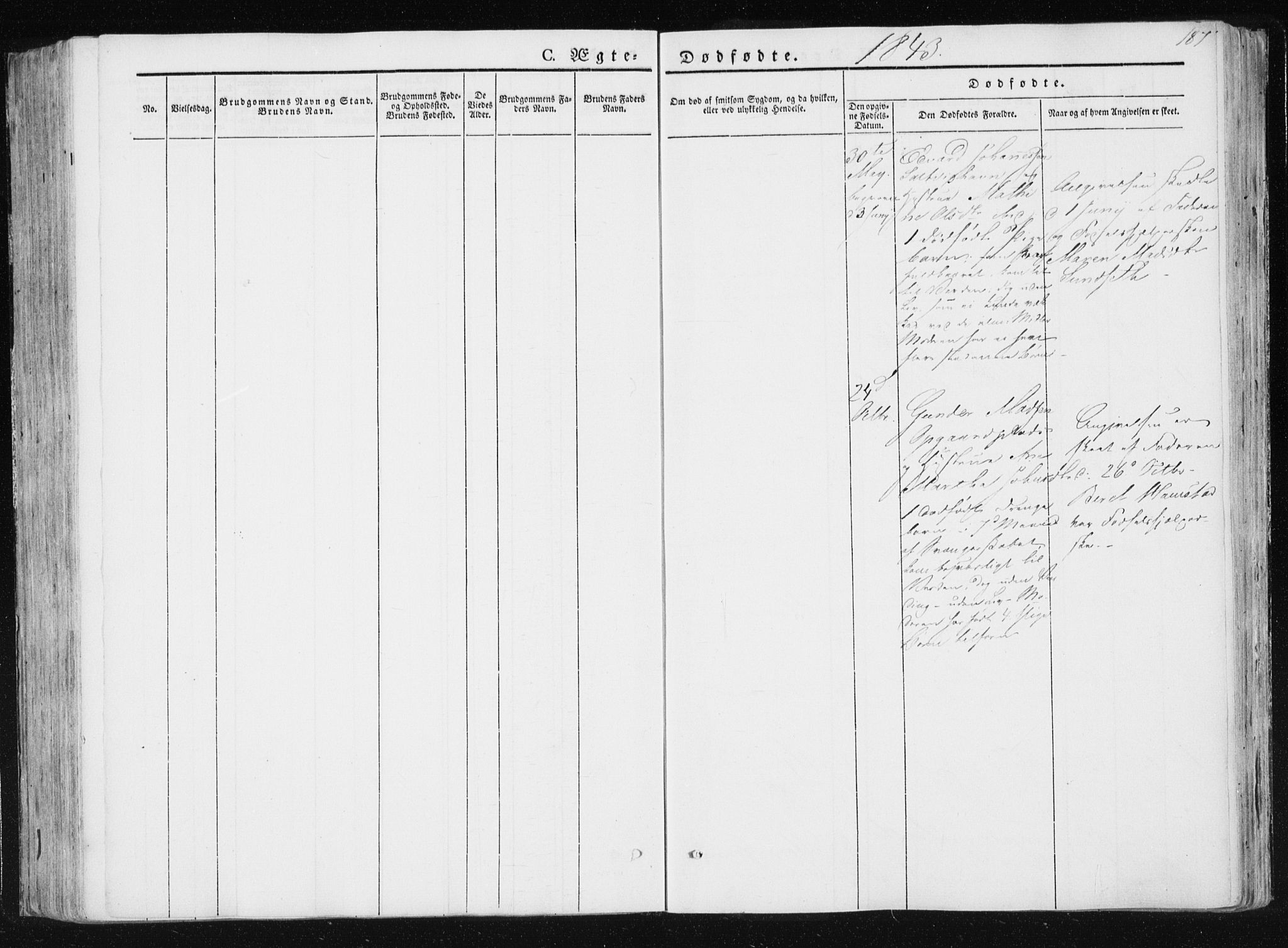 Ministerialprotokoller, klokkerbøker og fødselsregistre - Nord-Trøndelag, AV/SAT-A-1458/733/L0323: Ministerialbok nr. 733A02, 1843-1870, s. 187