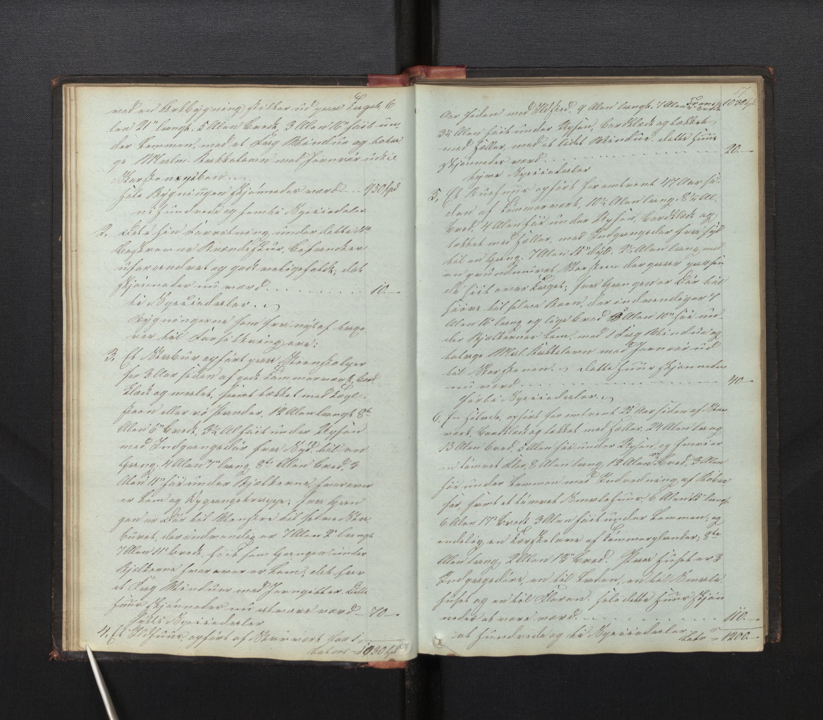 Lensmannen i Kvinnherad, AV/SAB-A-33301/1/0012/L0001: Branntakstprotokoll, 1846-1868, s. 16b-17a