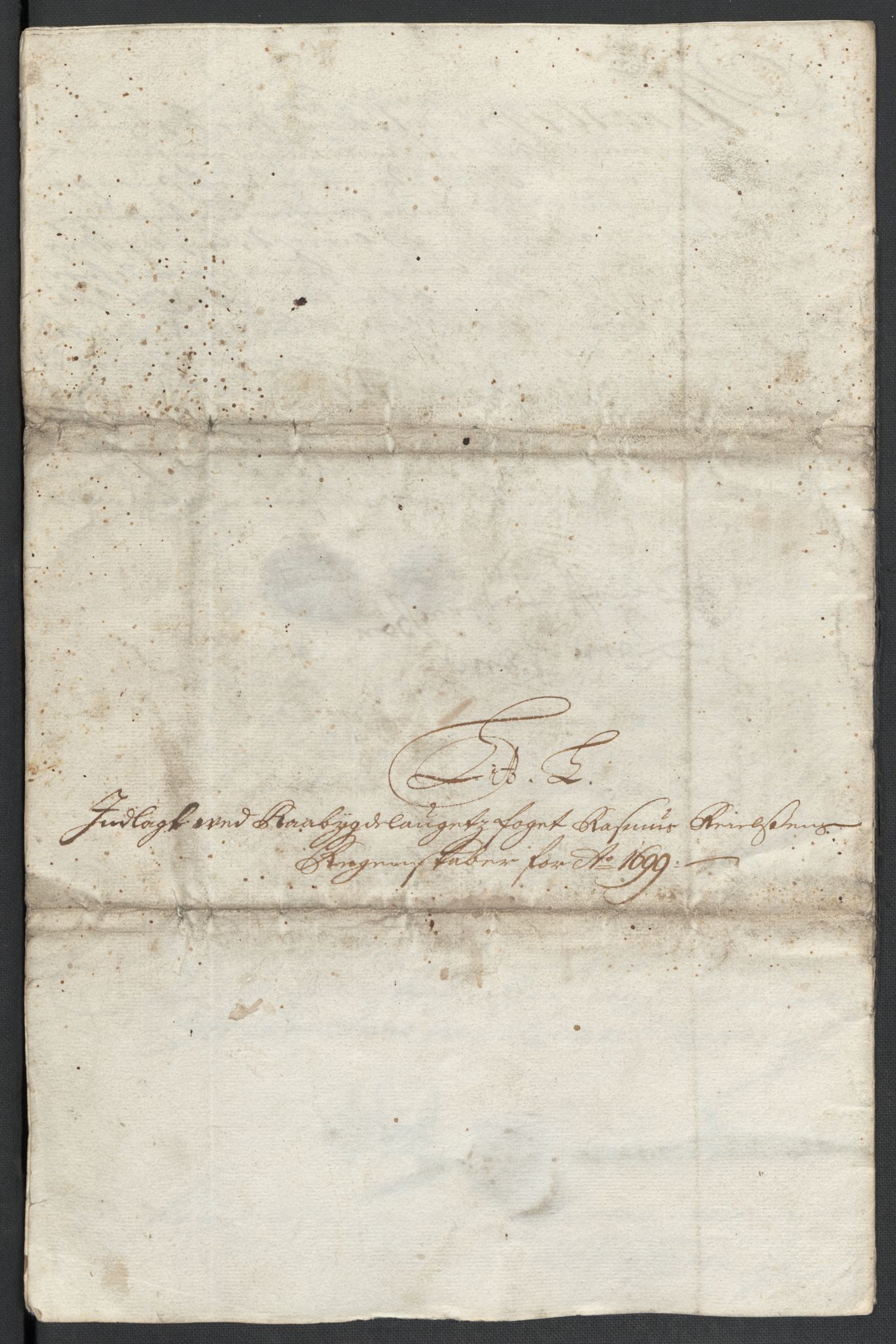 Rentekammeret inntil 1814, Reviderte regnskaper, Fogderegnskap, AV/RA-EA-4092/R40/L2445: Fogderegnskap Råbyggelag, 1697-1699, s. 272