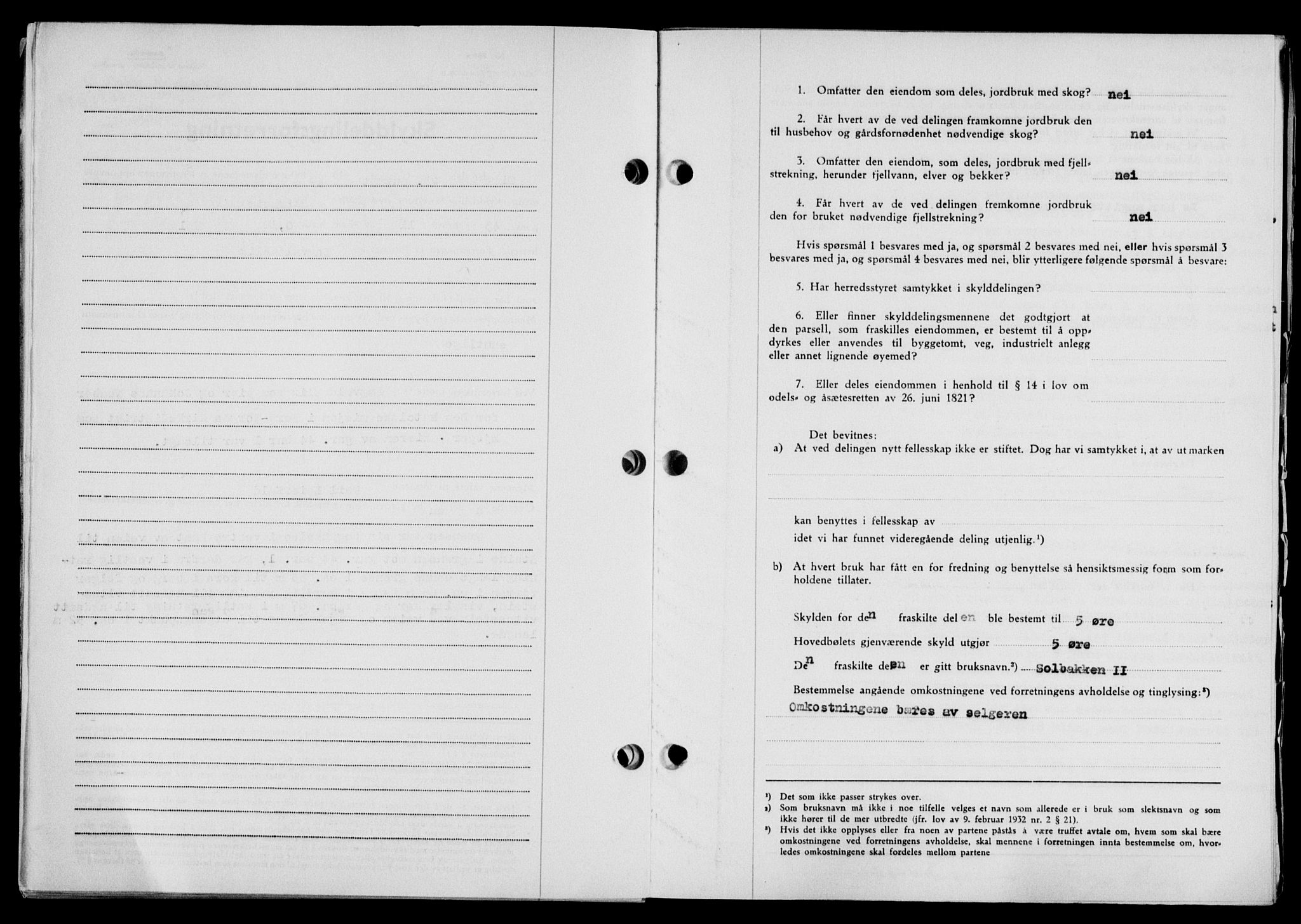 Lofoten sorenskriveri, SAT/A-0017/1/2/2C/L0021a: Pantebok nr. 21a, 1949-1949, Dagboknr: 2085/1949