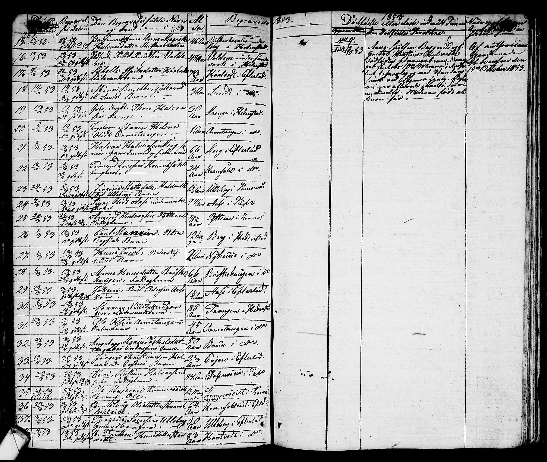 Sandsvær kirkebøker, AV/SAKO-A-244/G/Ga/L0004: Klokkerbok nr. I 4, 1840-1856, s. 269