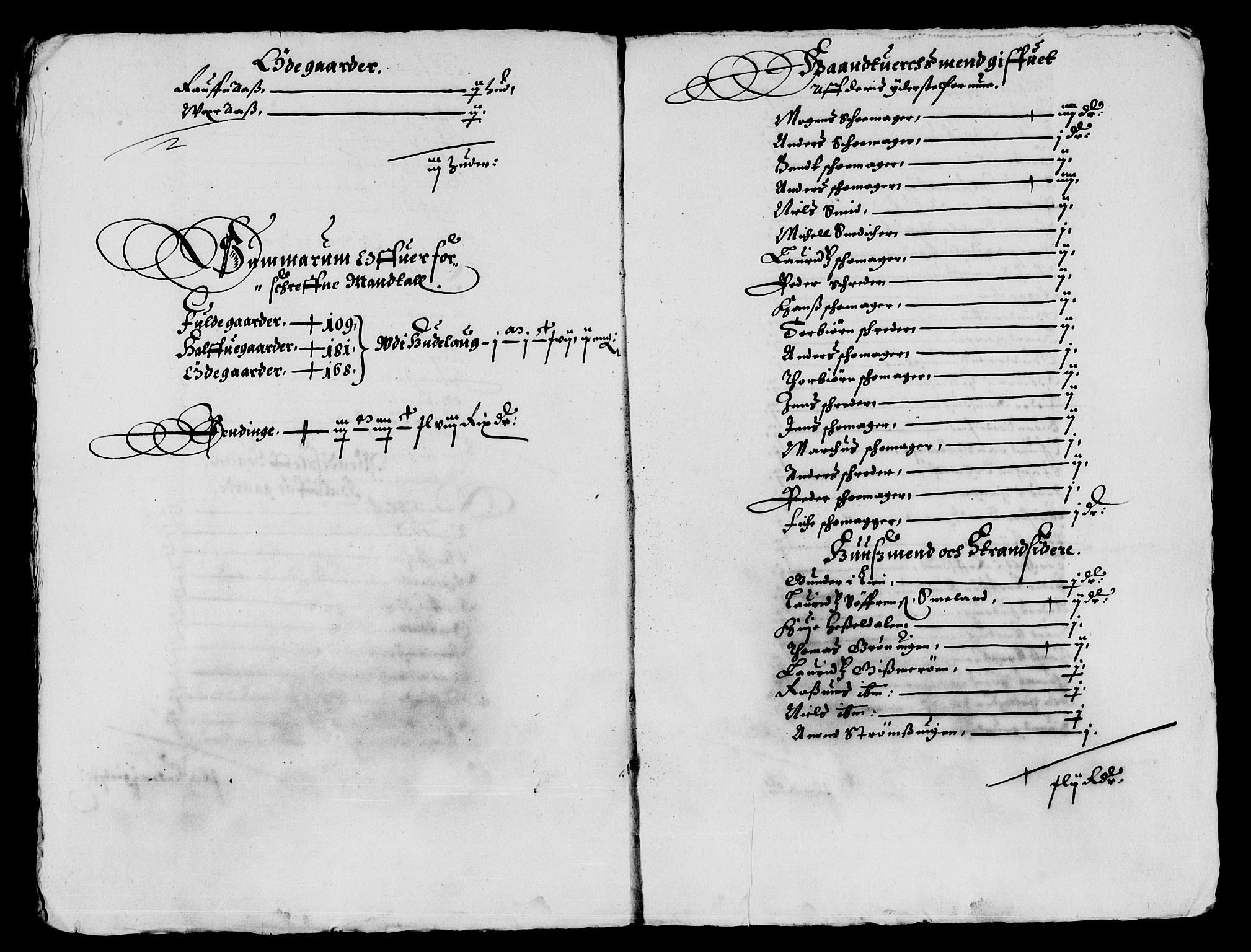 Rentekammeret inntil 1814, Reviderte regnskaper, Lensregnskaper, AV/RA-EA-5023/R/Rb/Rbq/L0034: Nedenes len. Mandals len. Råbyggelag., 1643-1646