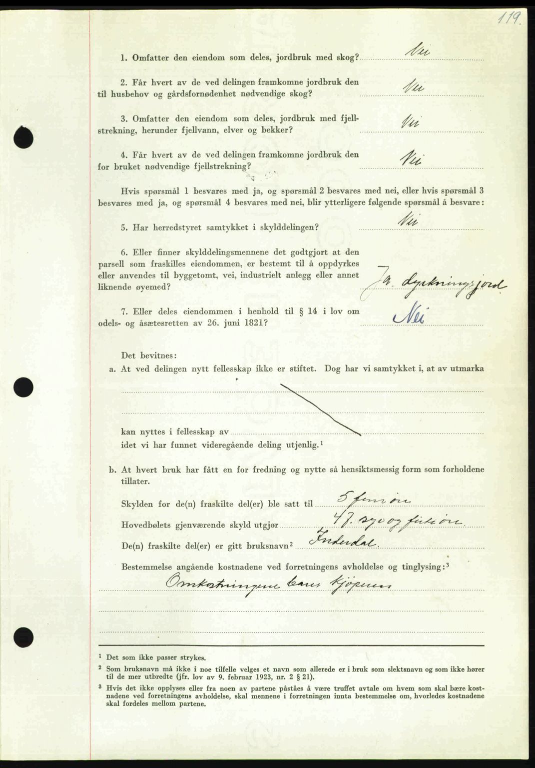 Nordmøre sorenskriveri, AV/SAT-A-4132/1/2/2Ca: Pantebok nr. A110, 1948-1949, Dagboknr: 3462/1948