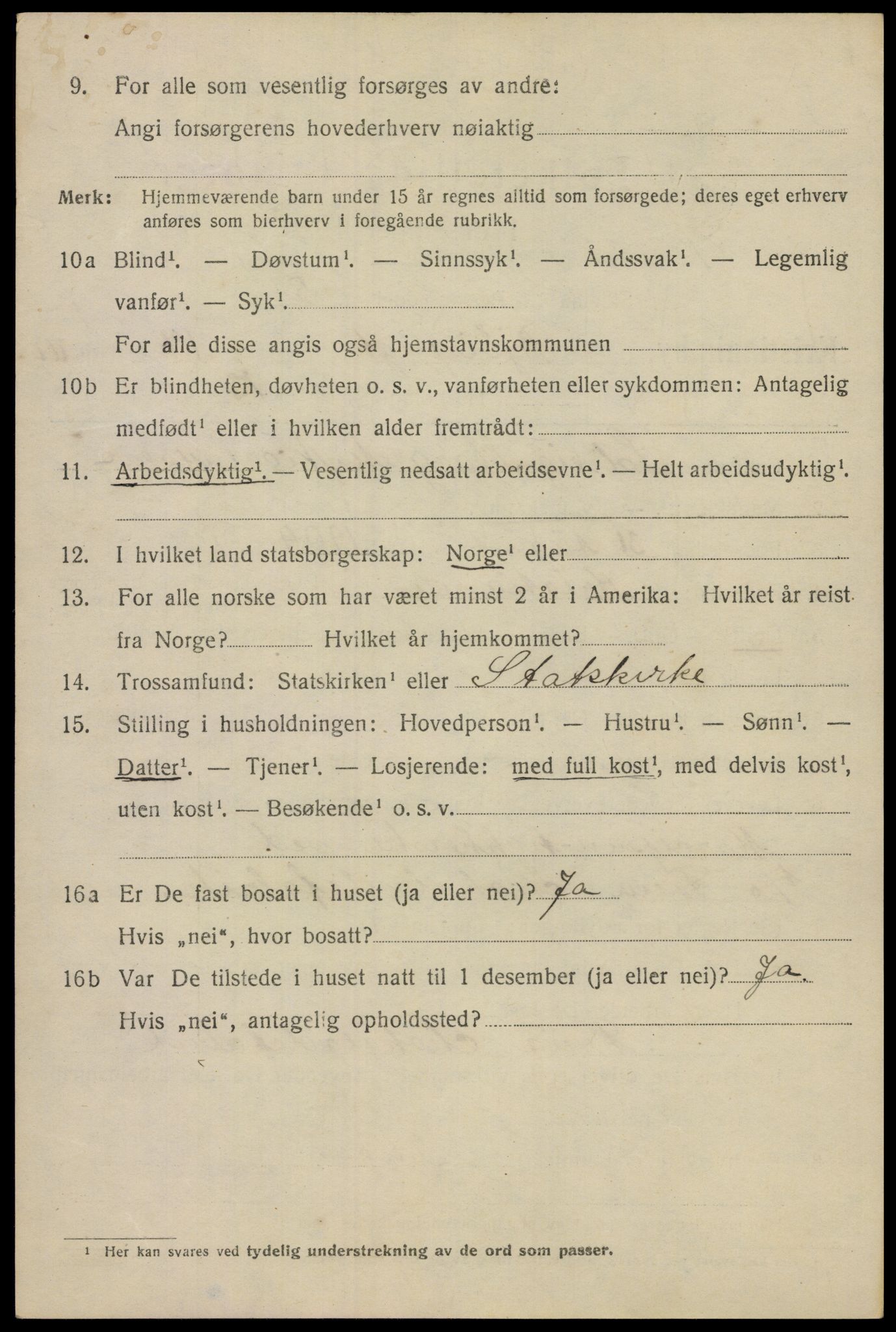 SAO, Folketelling 1920 for 0301 Kristiania kjøpstad, 1920, s. 163196