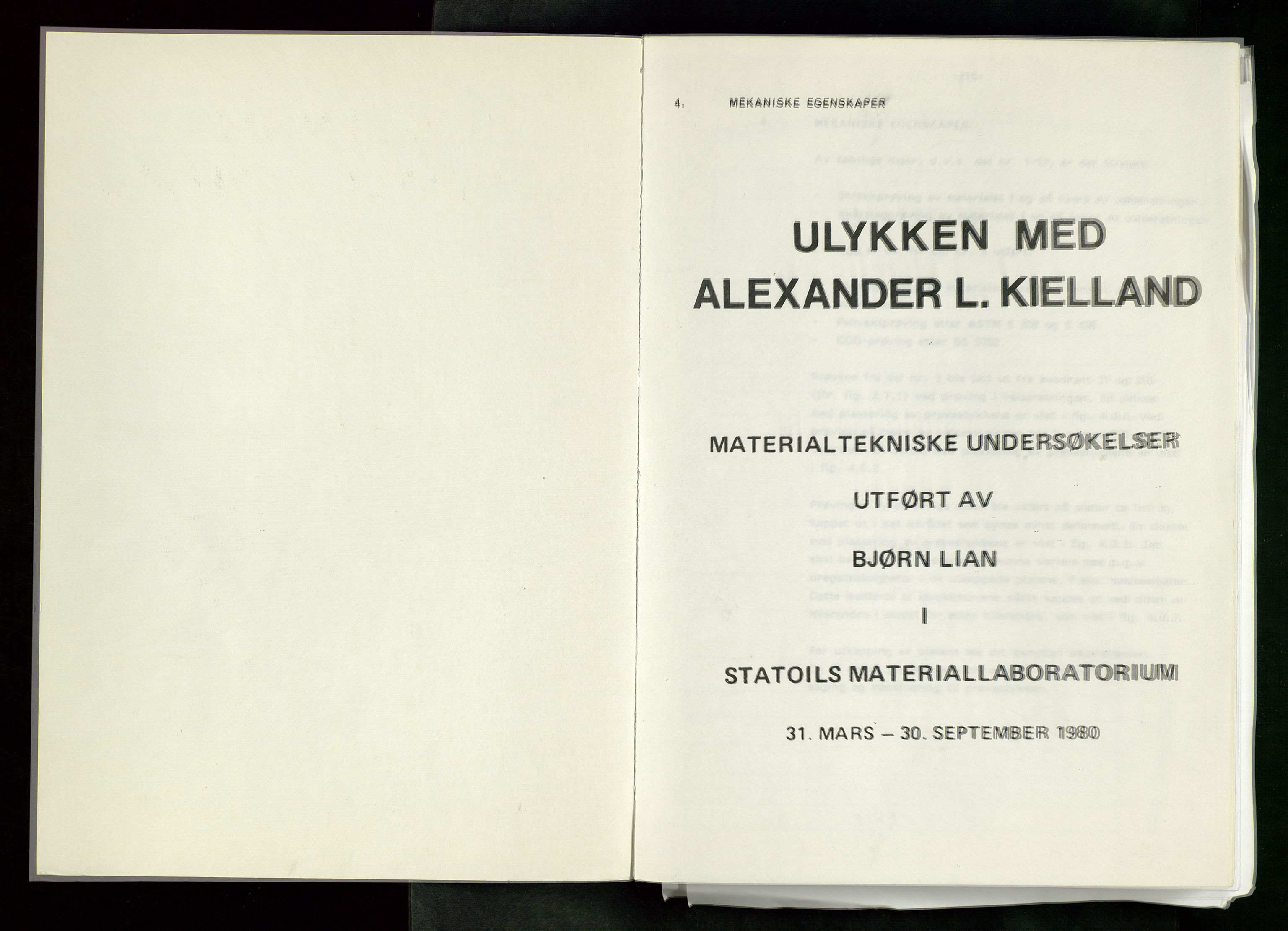 Pa 1503 - Stavanger Drilling AS, SAST/A-101906/Da/L0012: Alexander L. Kielland - Saks- og korrespondansearkiv, 1980, s. 98