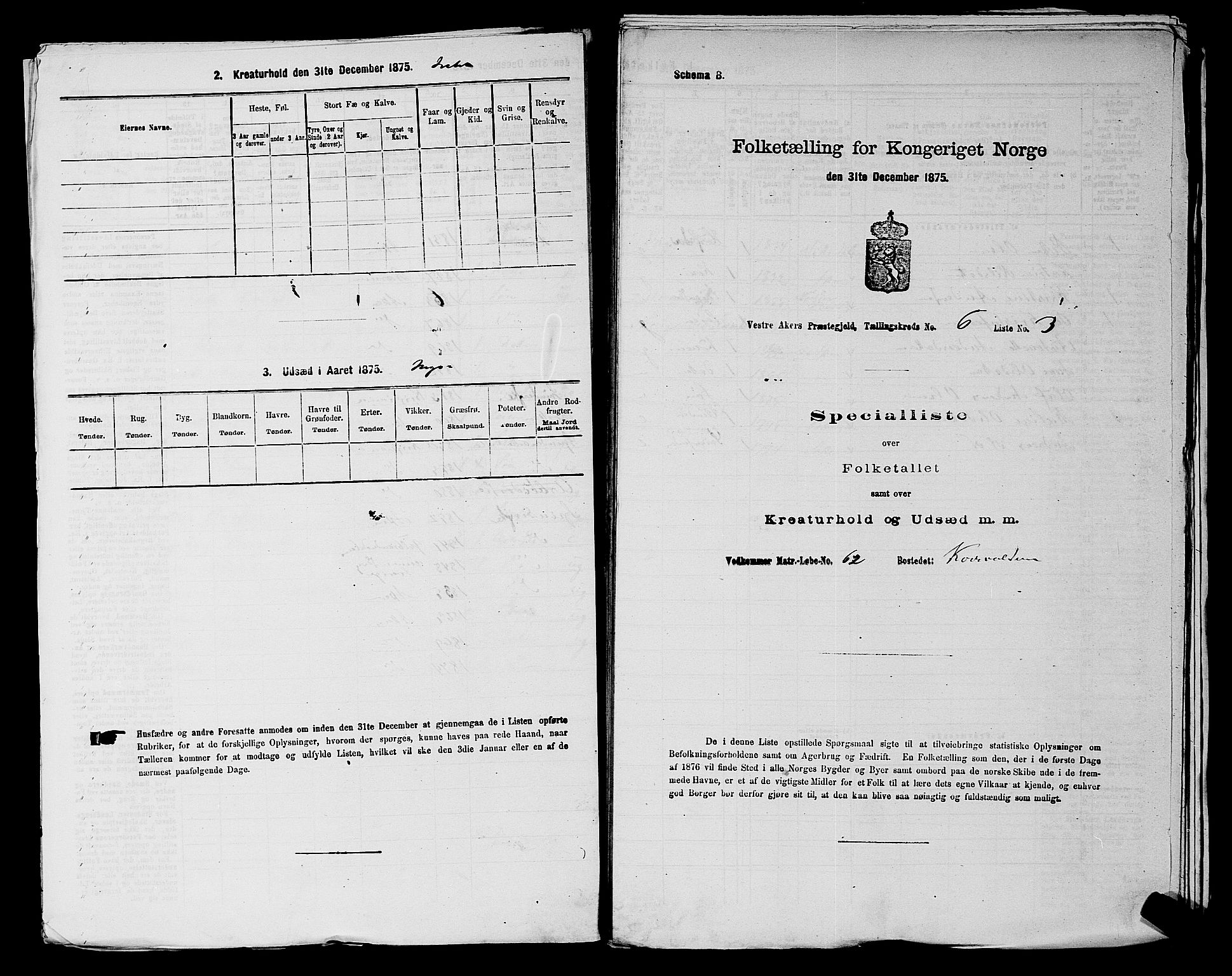 RA, Folketelling 1875 for 0218aP Vestre Aker prestegjeld, 1875, s. 1024