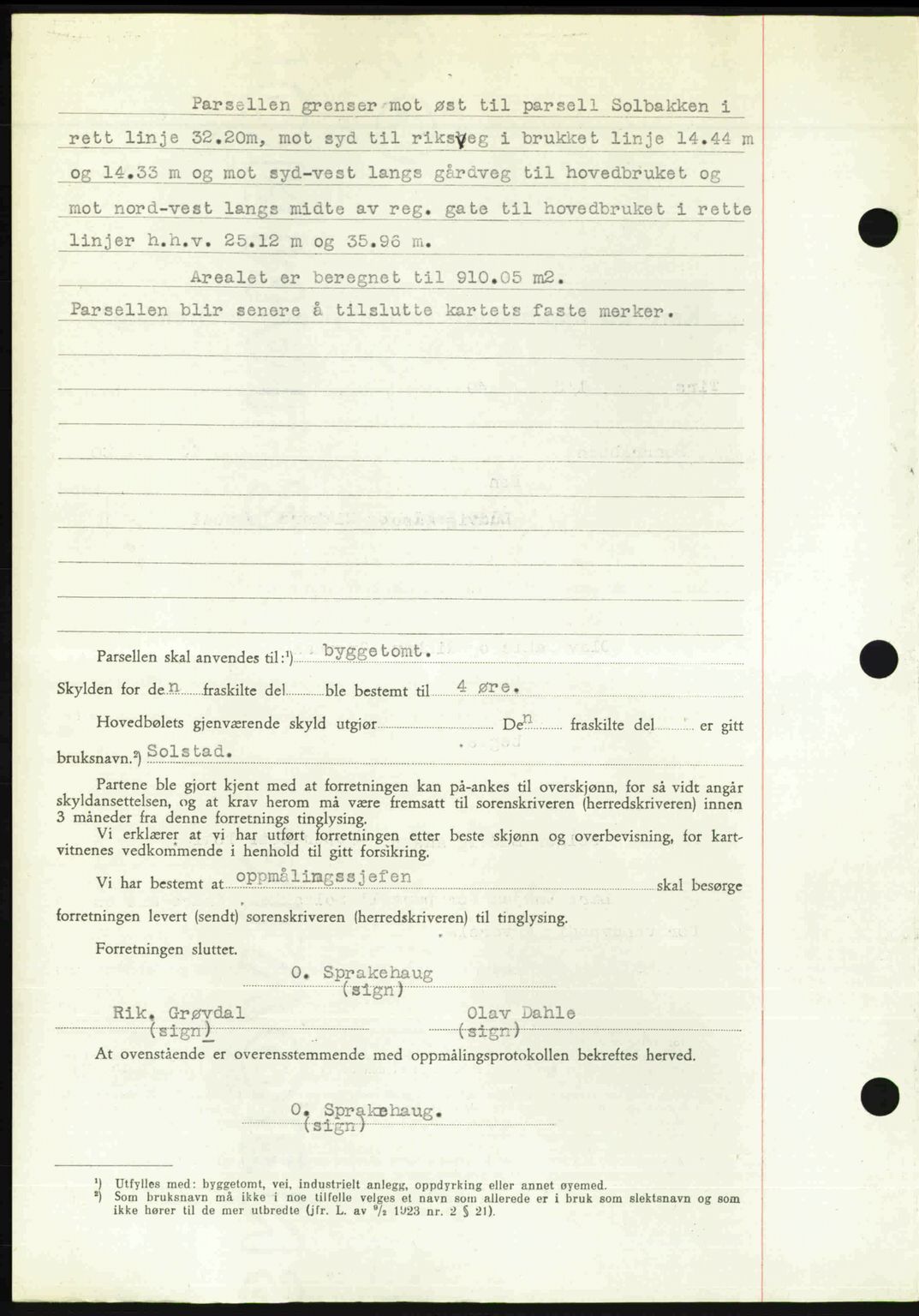 Romsdal sorenskriveri, AV/SAT-A-4149/1/2/2C: Pantebok nr. A29, 1949-1949, Dagboknr: 749/1949