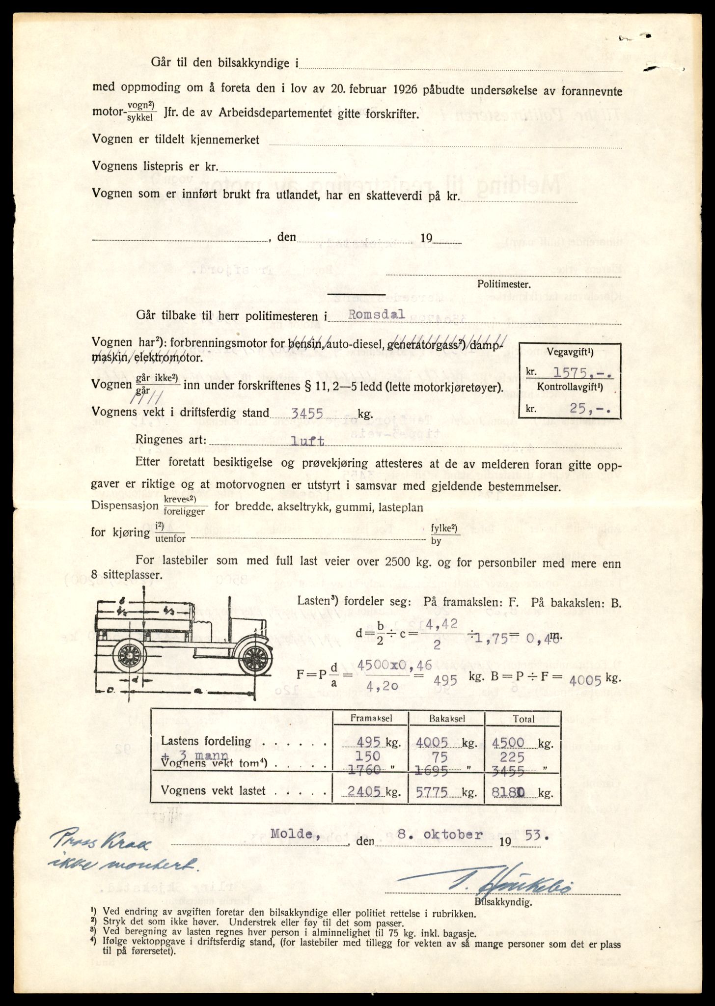 Møre og Romsdal vegkontor - Ålesund trafikkstasjon, AV/SAT-A-4099/F/Fe/L0033: Registreringskort for kjøretøy T 12151 - T 12474, 1927-1998, s. 2486