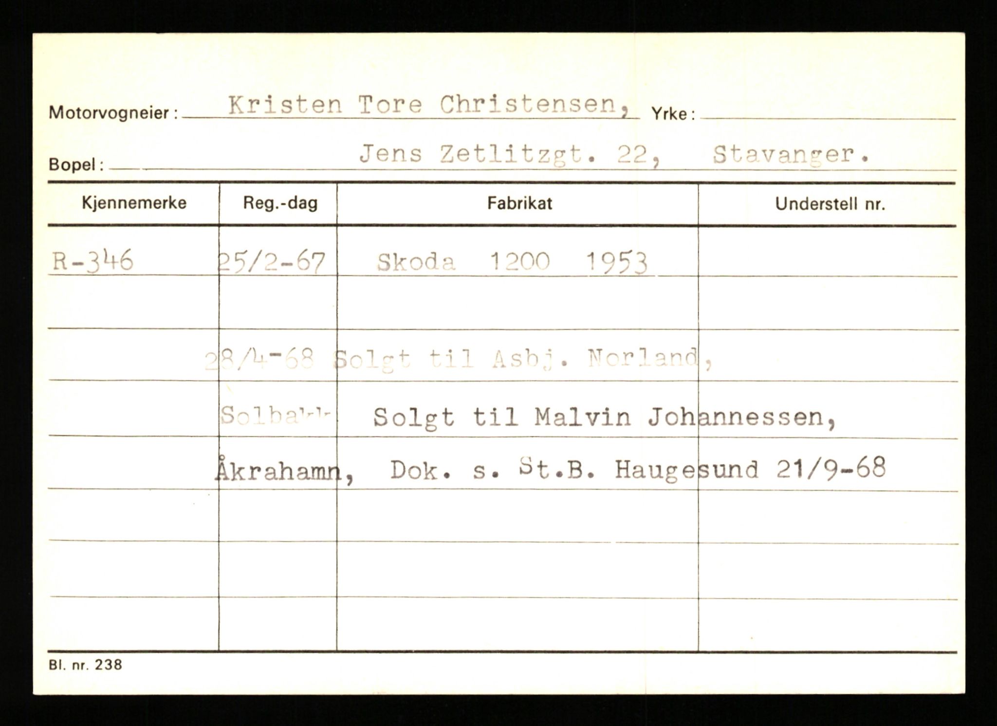 Stavanger trafikkstasjon, AV/SAST-A-101942/0/G/L0001: Registreringsnummer: 0 - 5782, 1930-1971, s. 193