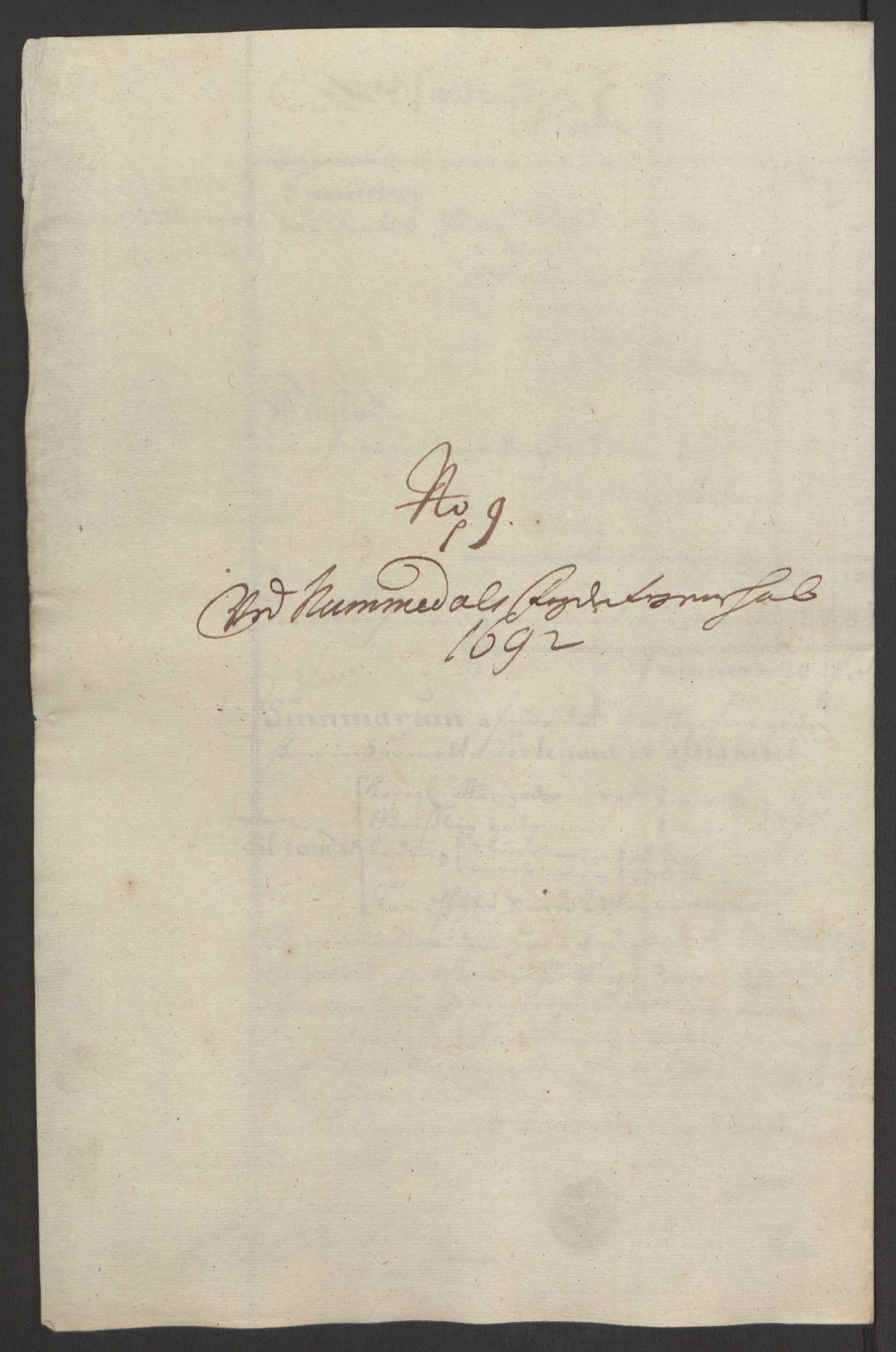 Rentekammeret inntil 1814, Reviderte regnskaper, Fogderegnskap, RA/EA-4092/R64/L4424: Fogderegnskap Namdal, 1692-1695, s. 152