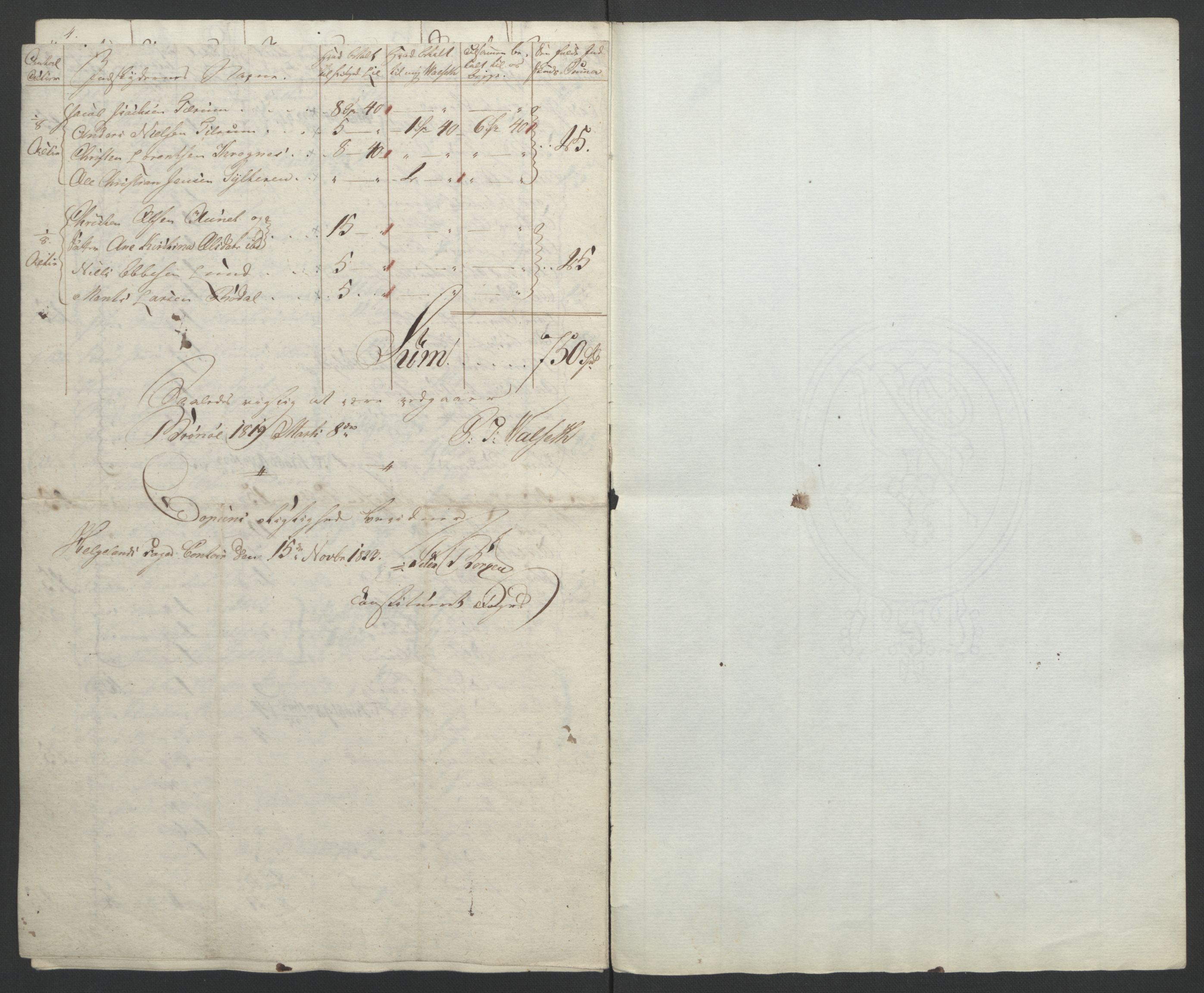 Sølvskatten 1816, NOBA/SOLVSKATTEN/A/L0056: Bind 57: Helgeland fogderi, 1816-1823, s. 20
