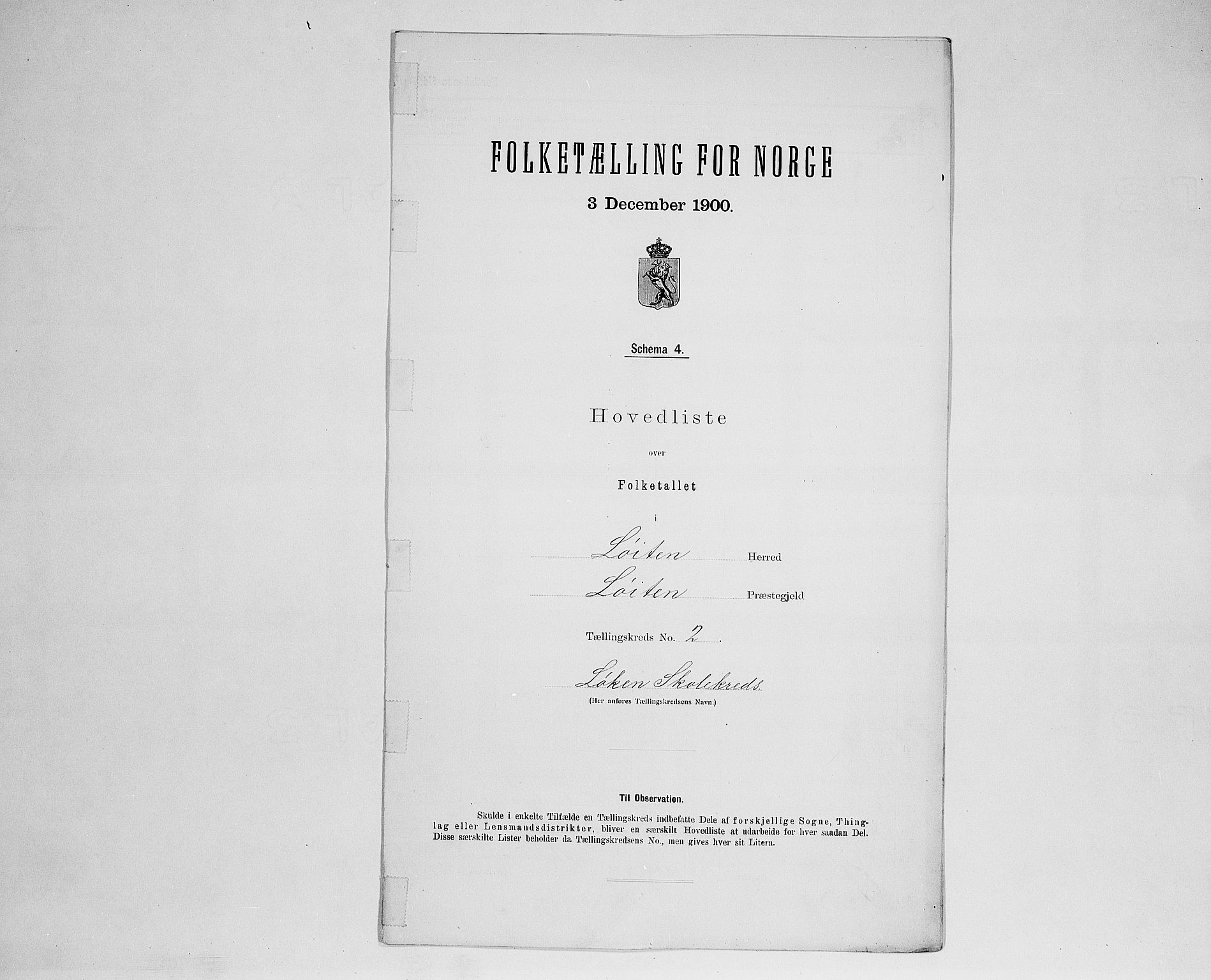 SAH, Folketelling 1900 for 0415 Løten herred, 1900, s. 20