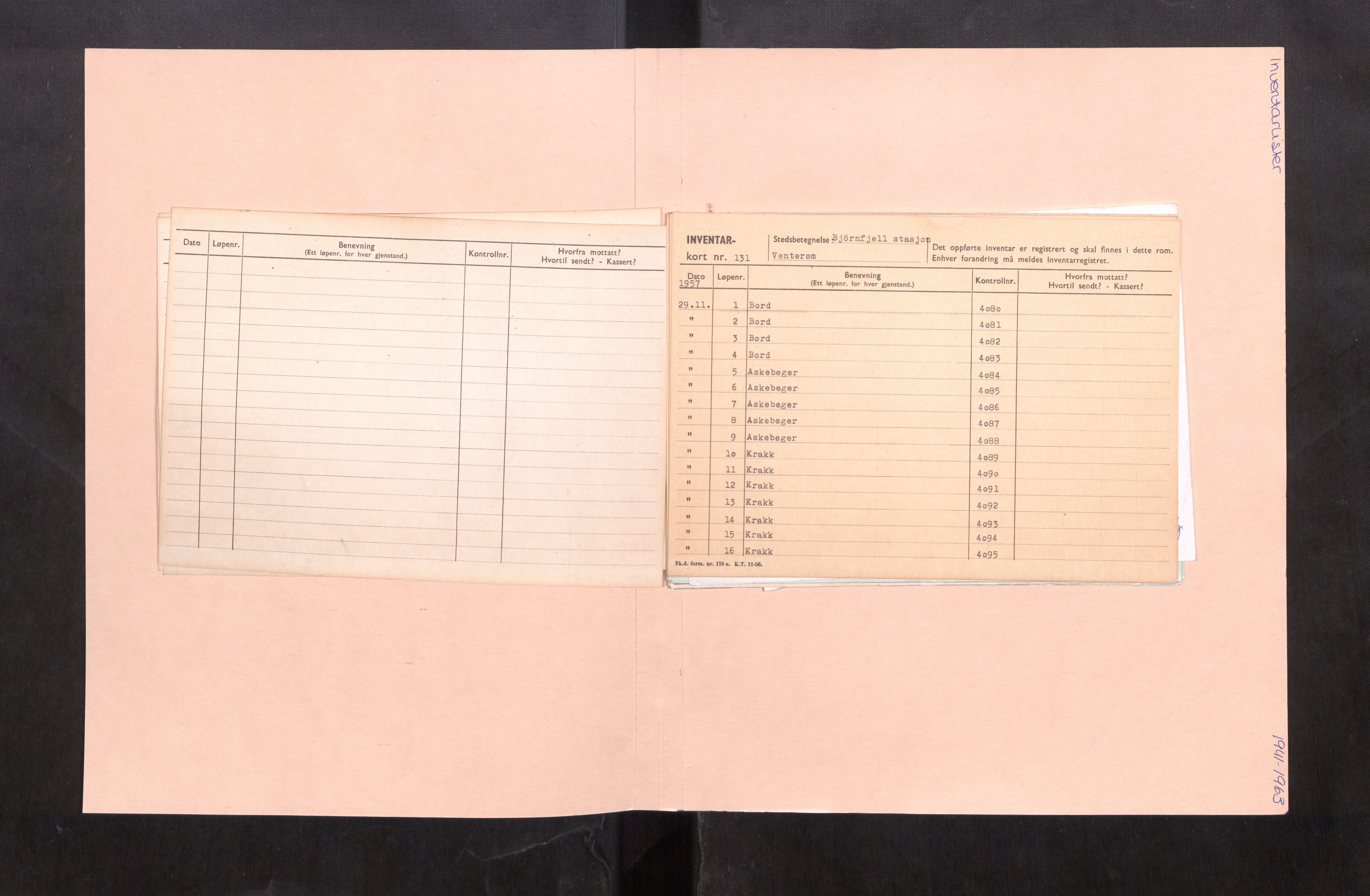 Norges statsbaner (NSB) - Narvik distrikt, AV/SAT-A-6460/0002/X/Xd/L0001: --, 1940-1963, s. 855