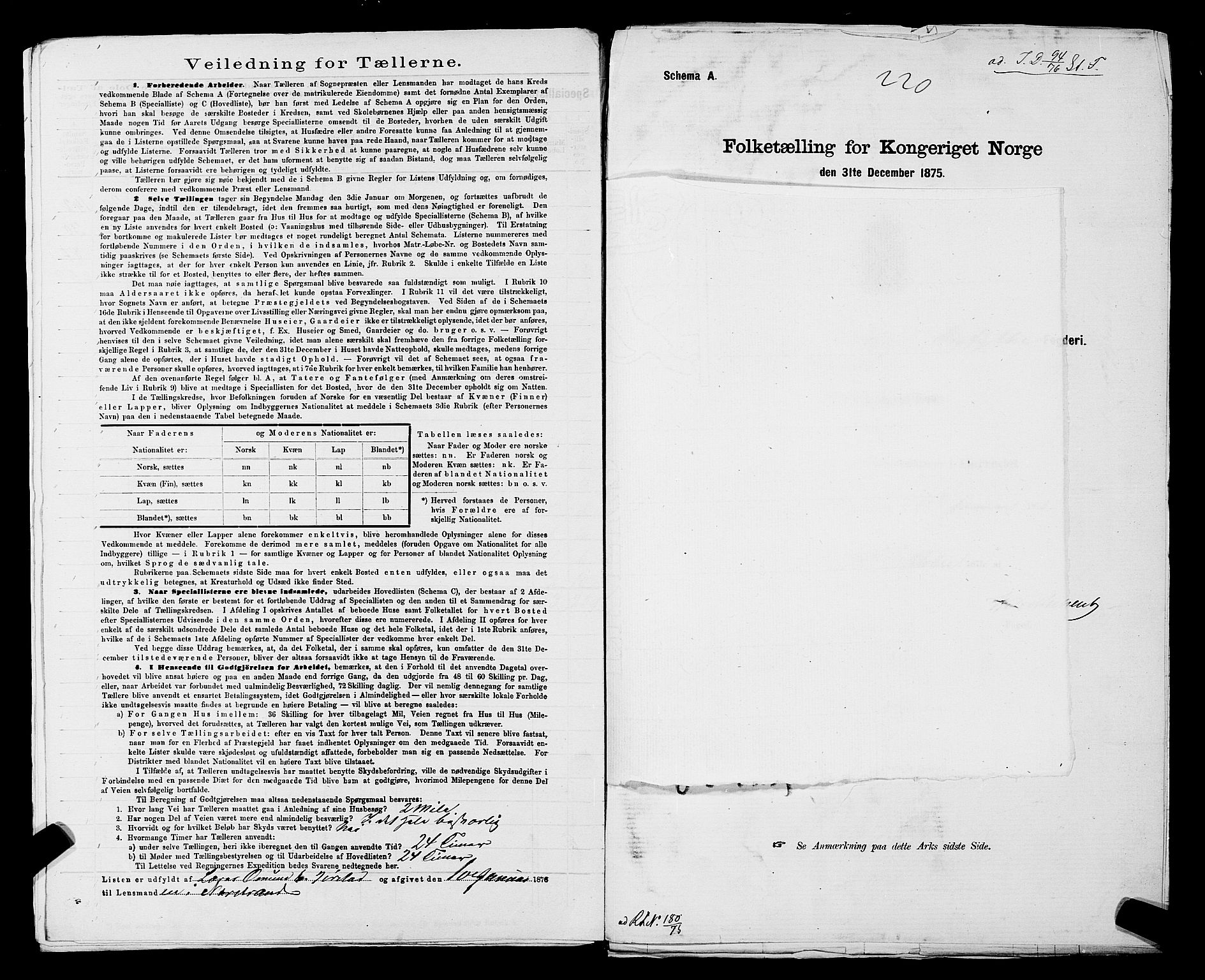 SAST, Folketelling 1875 for 1139P Nedstrand prestegjeld, 1875, s. 36