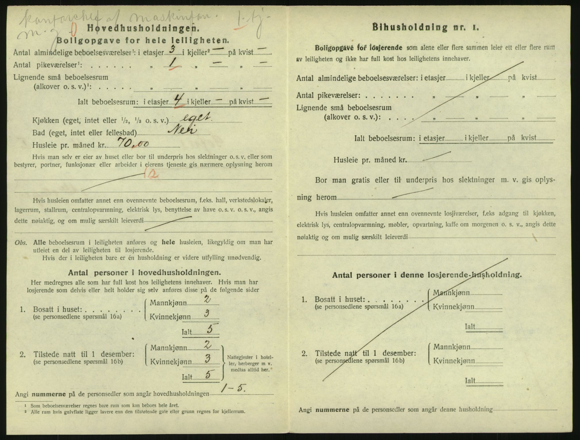 SAO, Folketelling 1920 for 0301 Kristiania kjøpstad, 1920, s. 99270