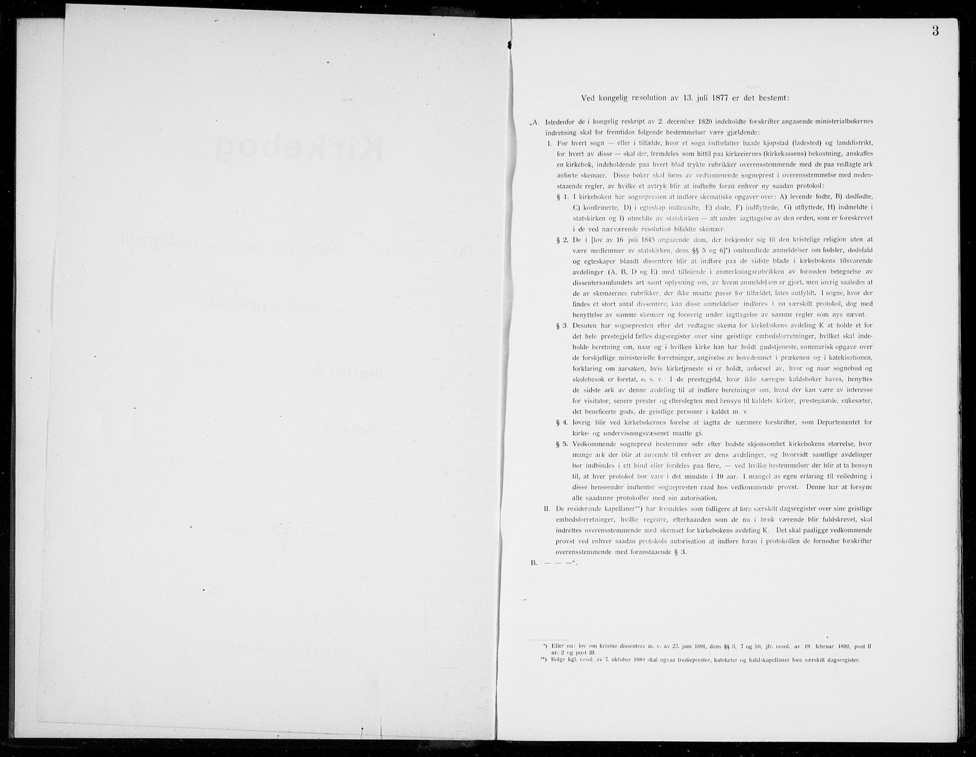 Odda Sokneprestembete, SAB/A-77201/H/Hab: Klokkerbok nr. E 1, 1910-1940, s. 3