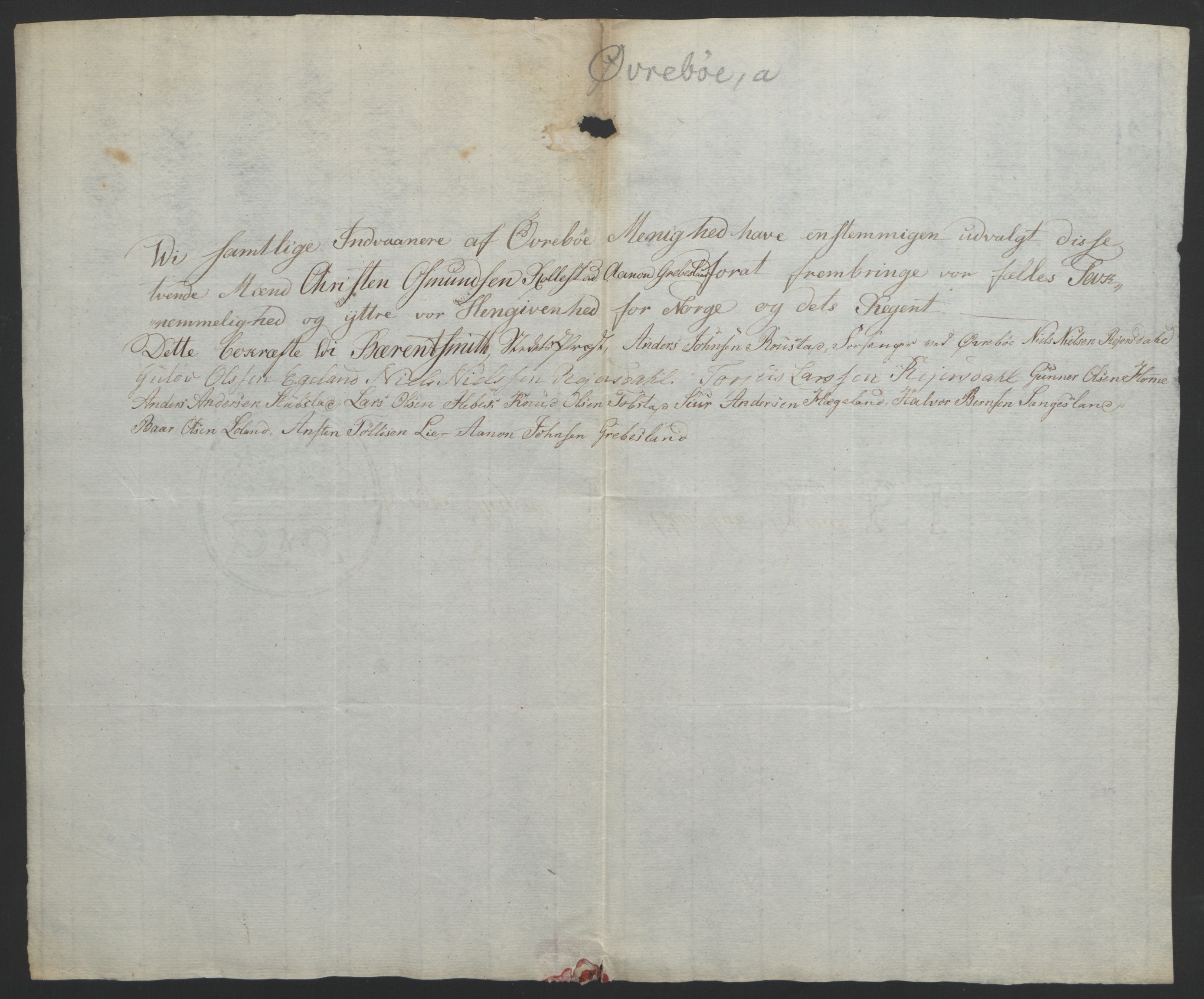 Statsrådssekretariatet, AV/RA-S-1001/D/Db/L0008: Fullmakter for Eidsvollsrepresentantene i 1814. , 1814, s. 143