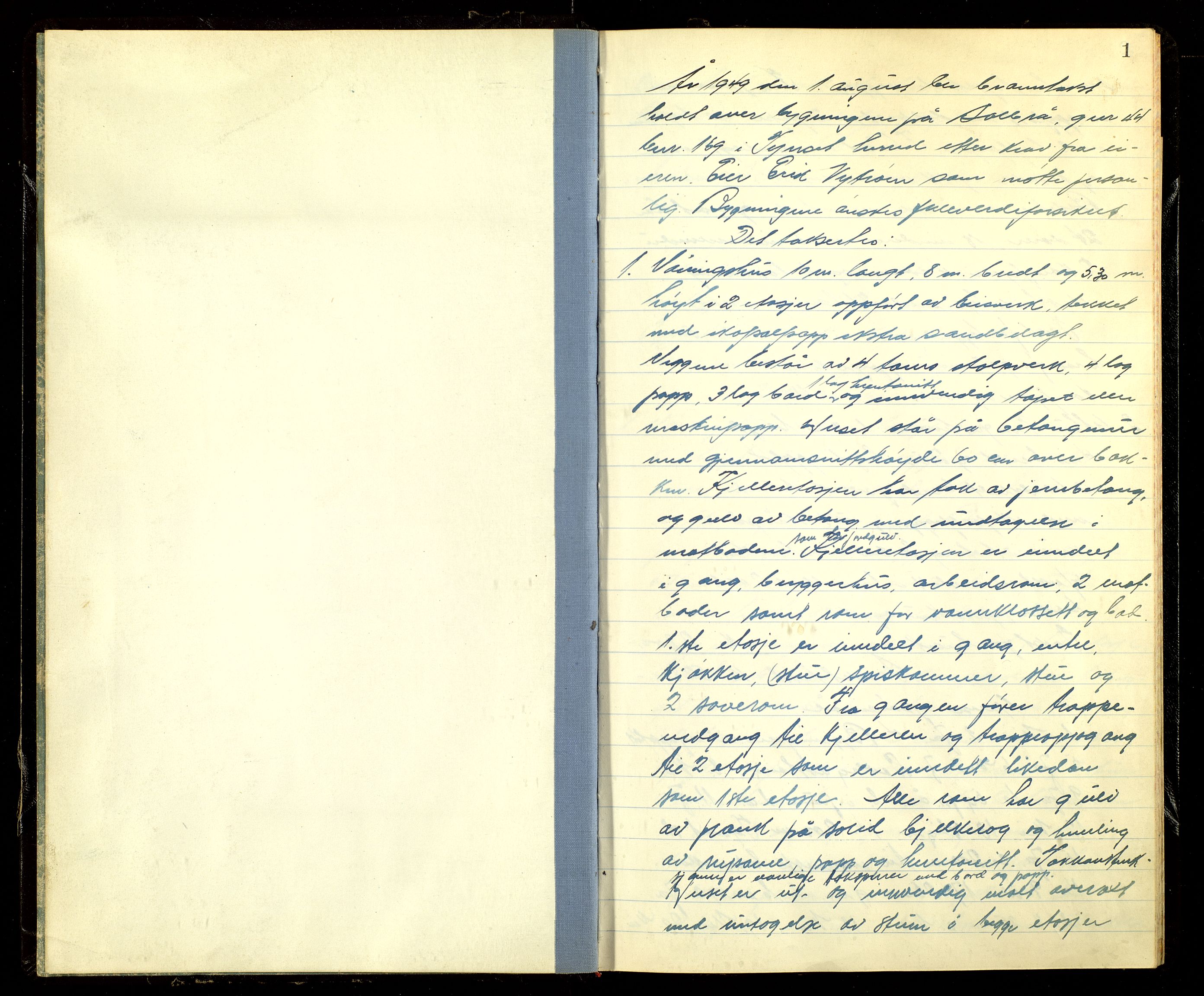 Norges Brannkasse, Tynset, AV/SAH-NBRANT-027/F/L0005: Branntakstprotokoll, 1949-1953