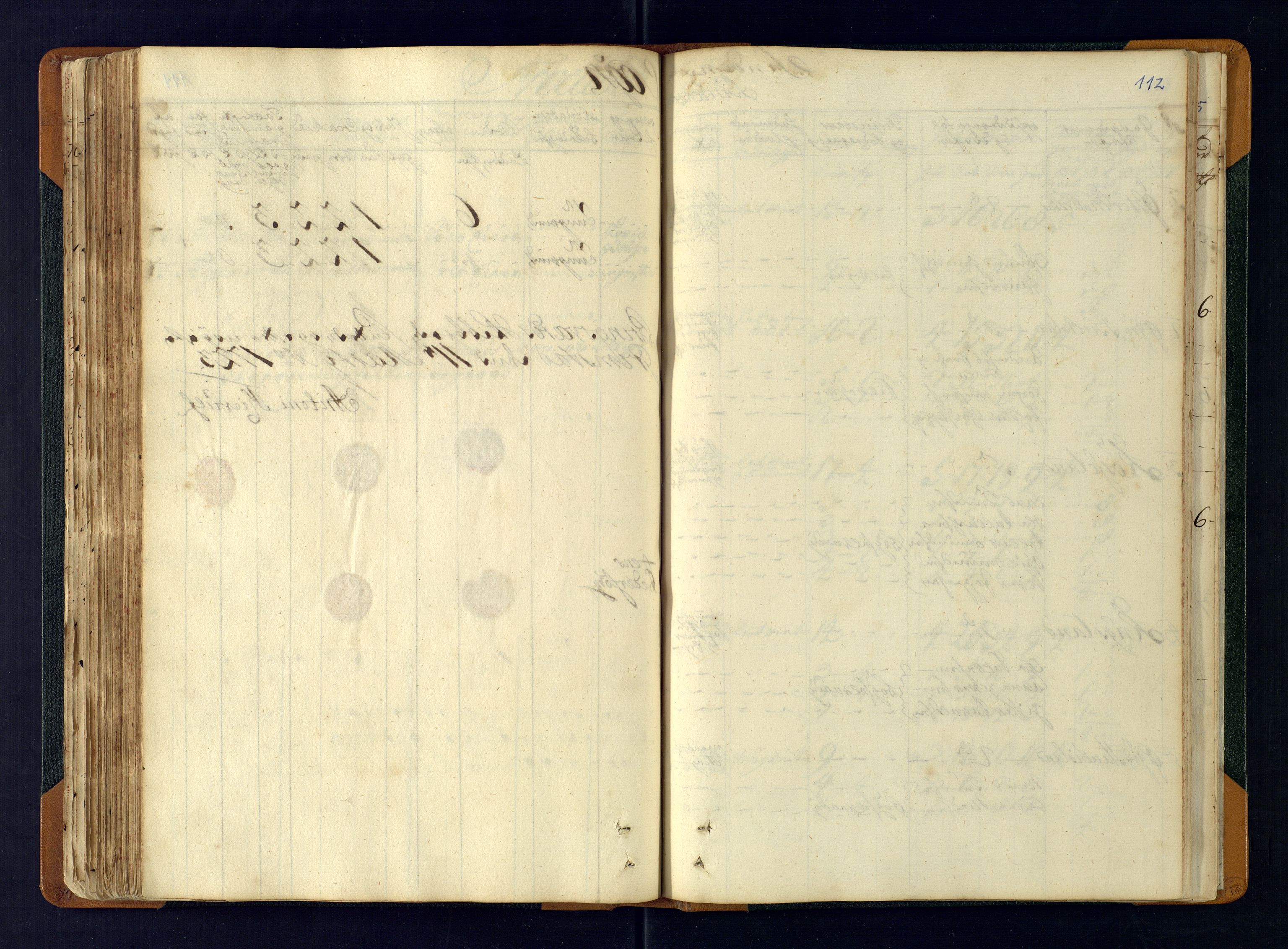 Nedenes fogderi, AV/SAK-1242-0006/Hb/L0481: Matrikkel, eksaminasjonsprotokoll, 1723, s. 111b-112a