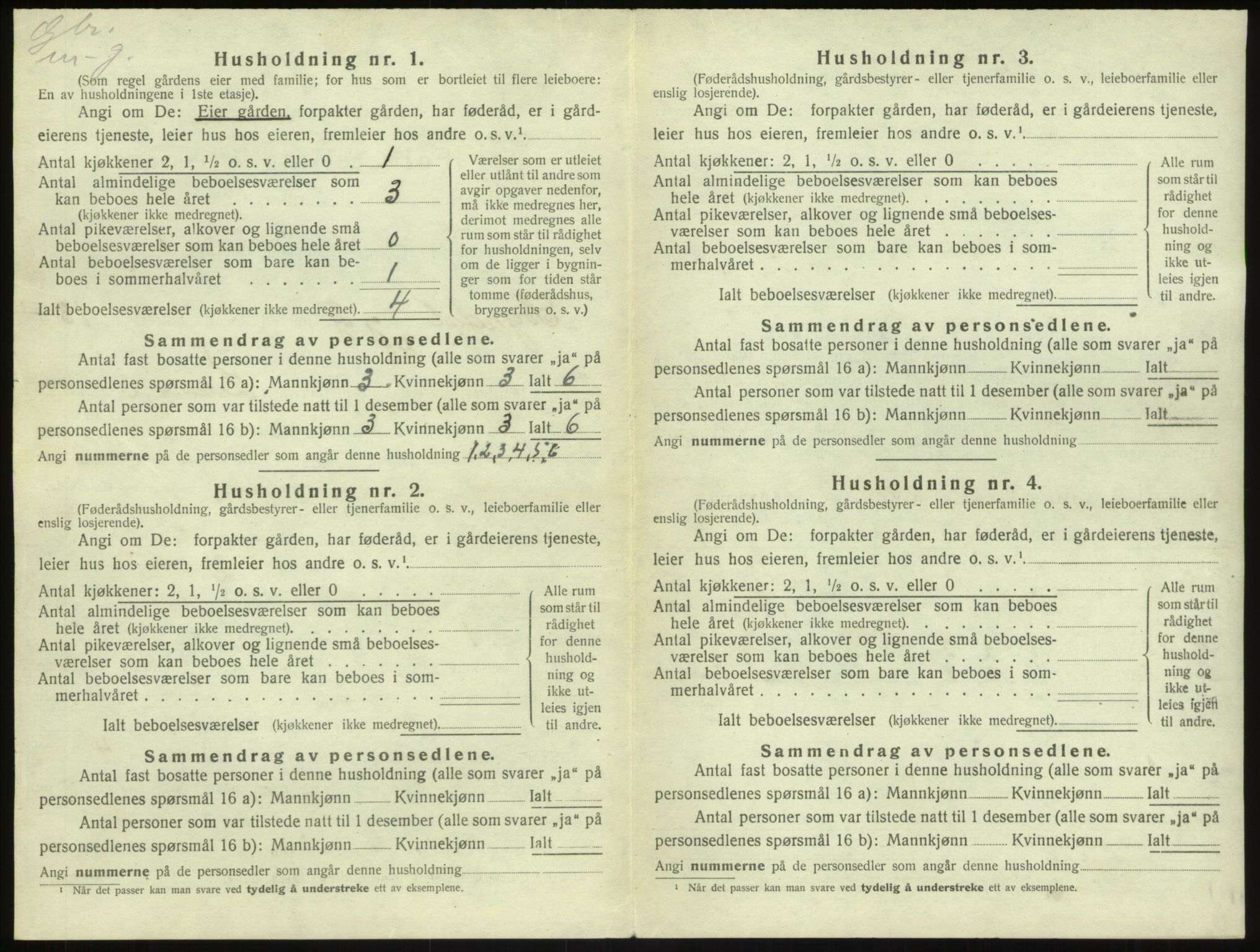 SAB, Folketelling 1920 for 1420 Sogndal herred, 1920, s. 756