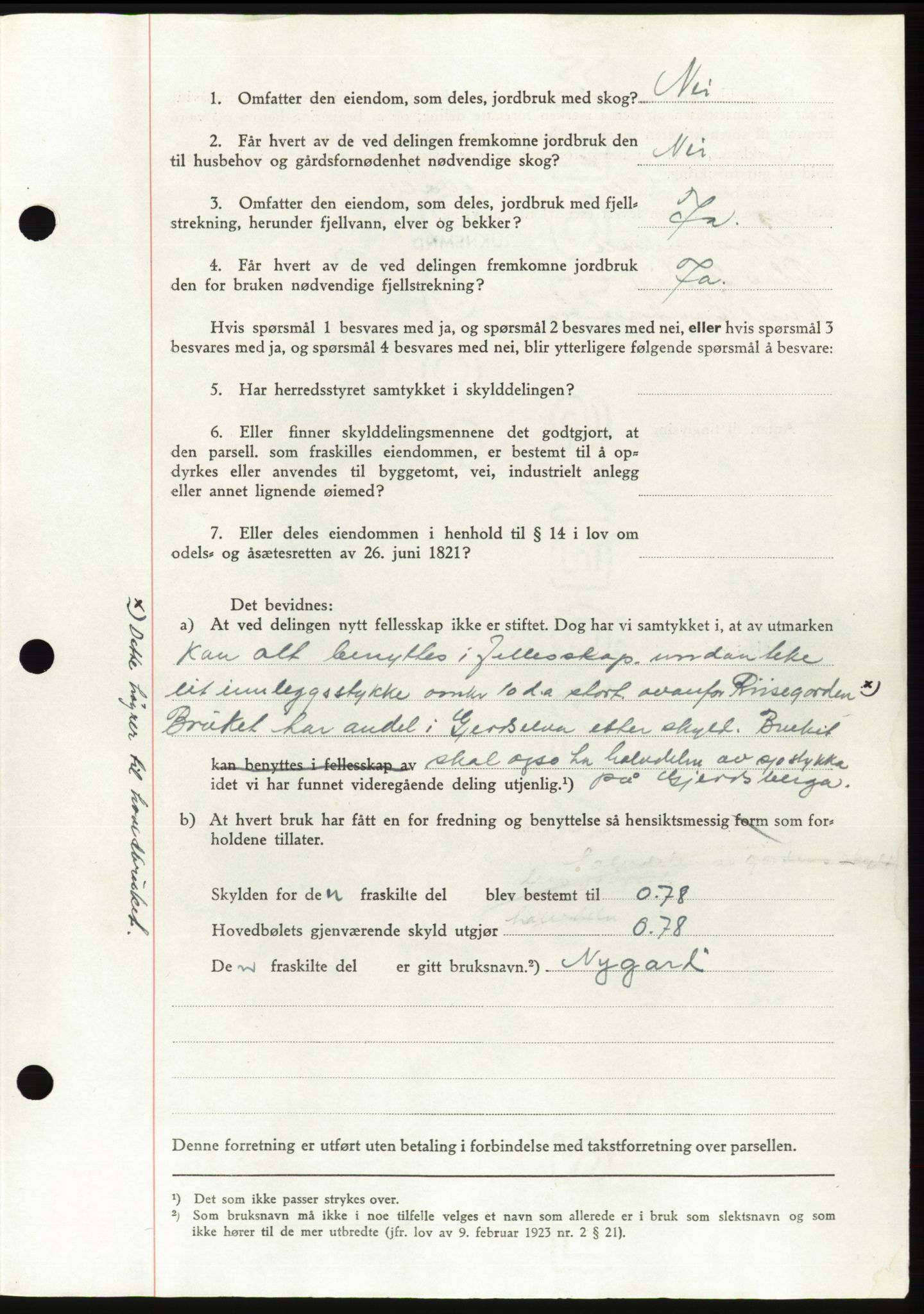 Søre Sunnmøre sorenskriveri, AV/SAT-A-4122/1/2/2C/L0083: Pantebok nr. 9A, 1948-1949, Dagboknr: 1757/1948