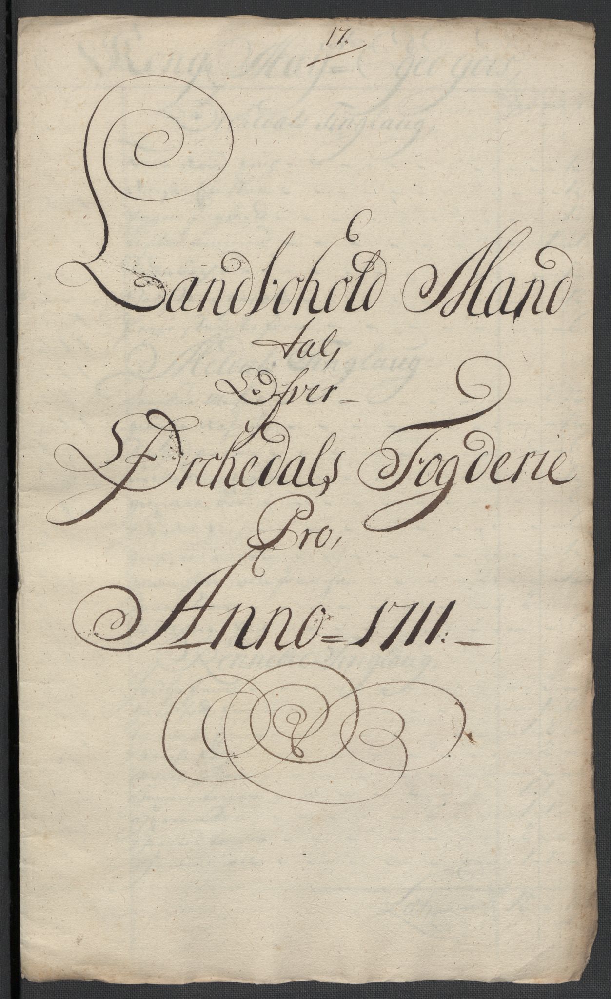 Rentekammeret inntil 1814, Reviderte regnskaper, Fogderegnskap, RA/EA-4092/R60/L3961: Fogderegnskap Orkdal og Gauldal, 1711, s. 214