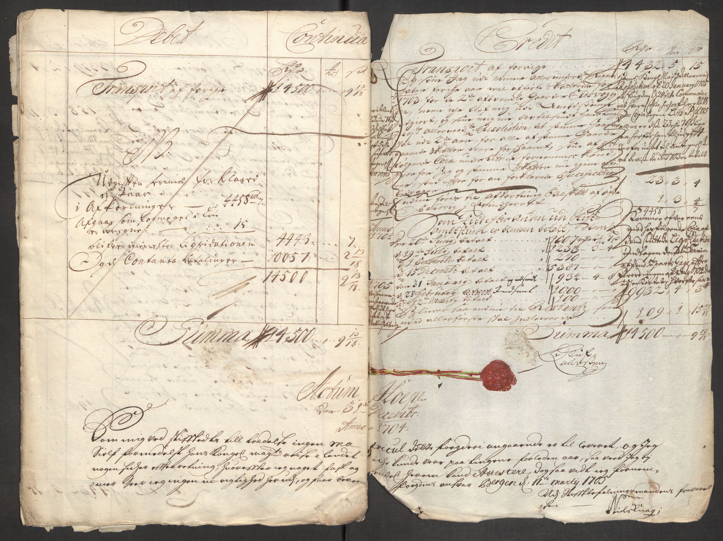 Rentekammeret inntil 1814, Reviderte regnskaper, Fogderegnskap, AV/RA-EA-4092/R48/L2982: Fogderegnskap Sunnhordland og Hardanger, 1704, s. 23