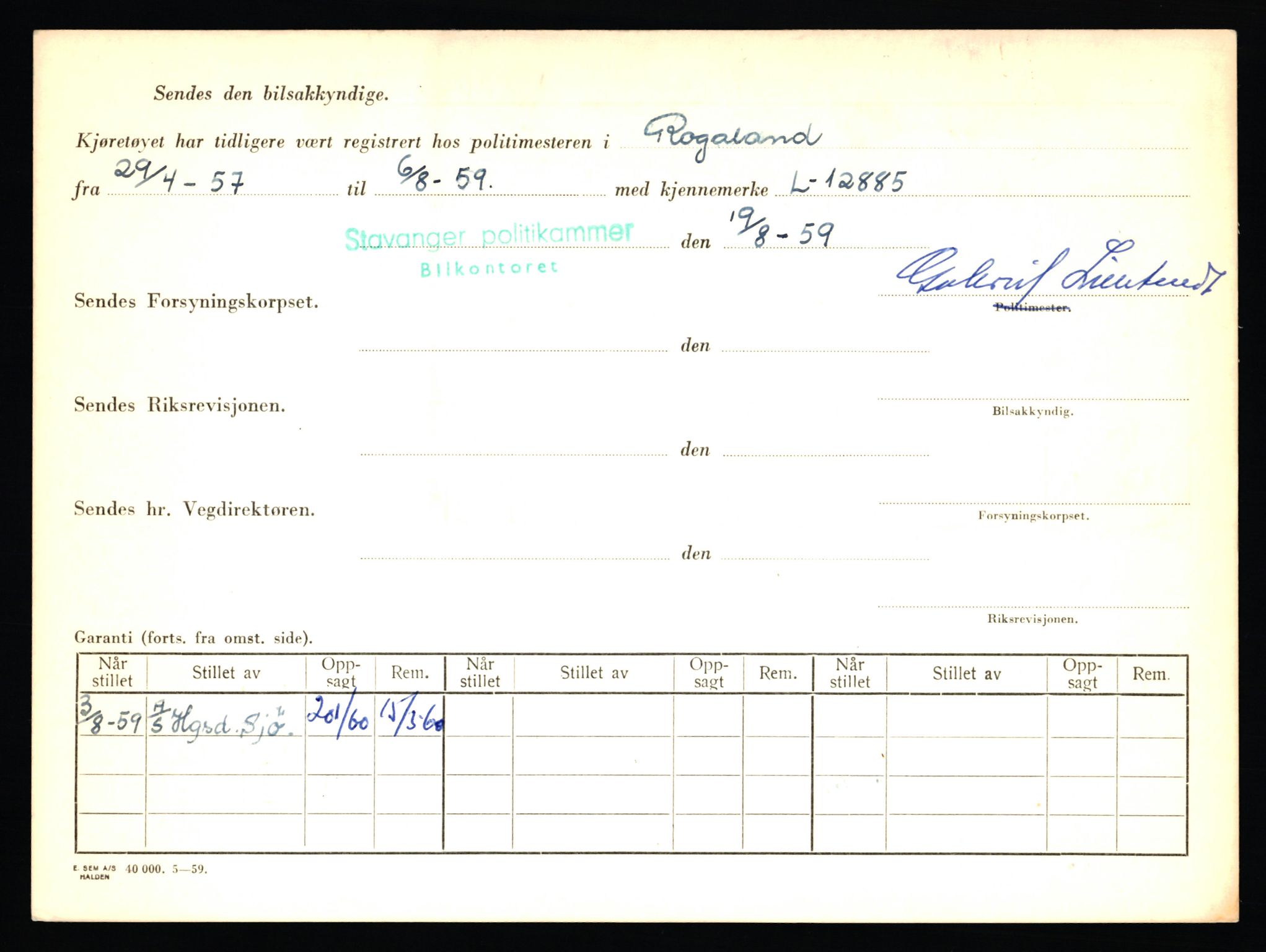 Stavanger trafikkstasjon, AV/SAST-A-101942/0/F/L0006: L-1700 - L-2149, 1930-1971, s. 2046