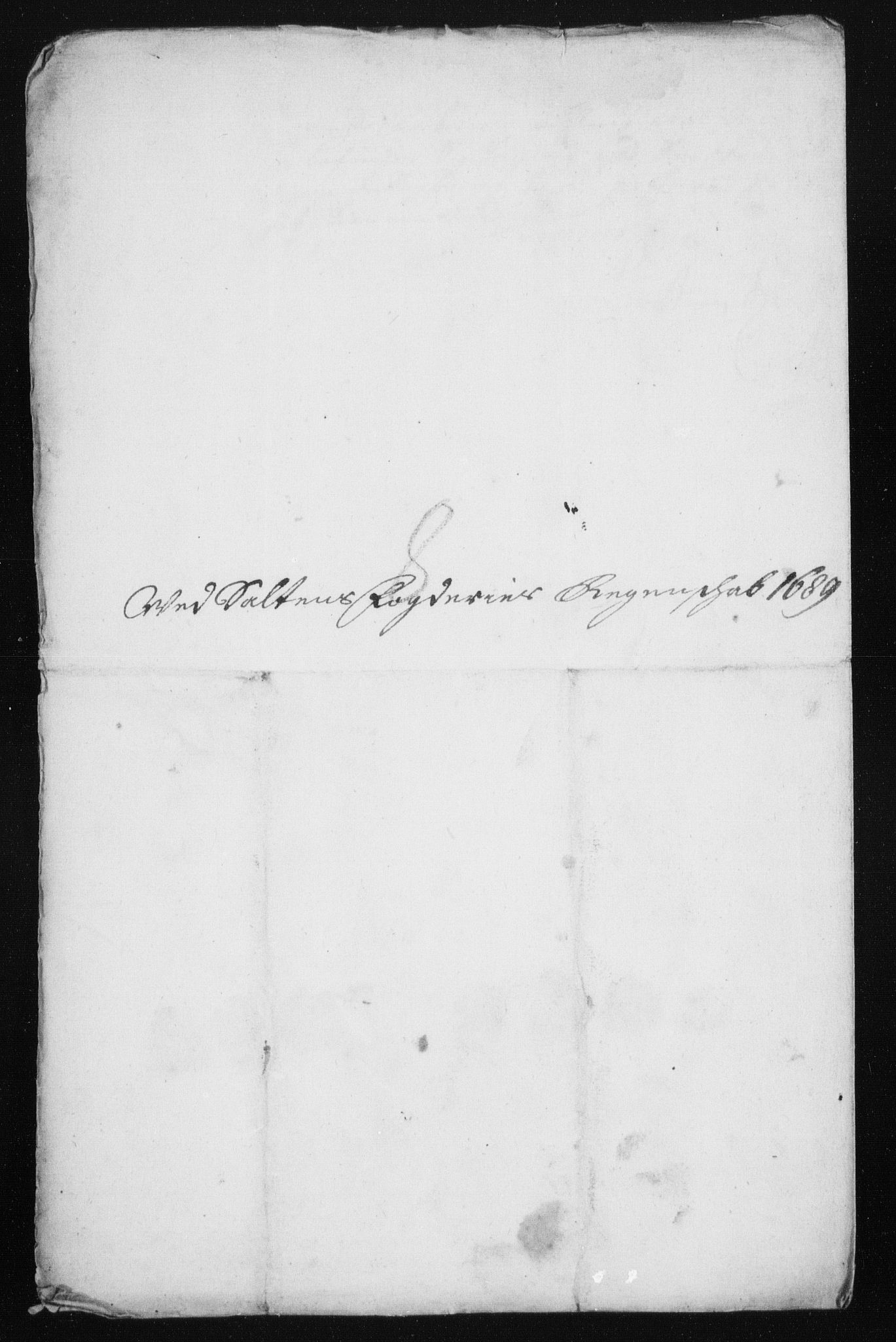 Rentekammeret inntil 1814, Reviderte regnskaper, Stiftamtstueregnskaper, Trondheim stiftamt og Nordland amt, AV/RA-EA-6044/R/Rh/L0013: Nordland amt, 1689