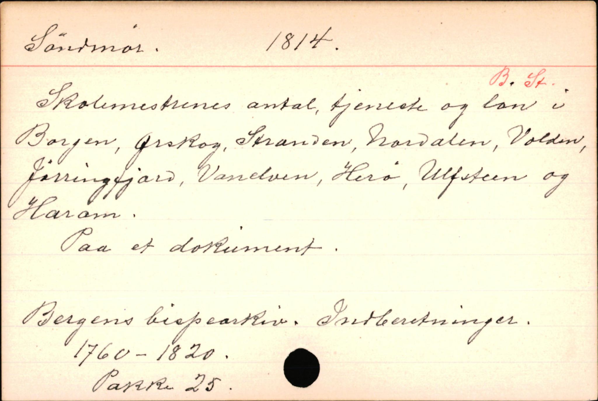 Haugen, Johannes - lærer, AV/SAB-SAB/PA-0036/01/L0001: Om klokkere og lærere, 1521-1904, s. 10256