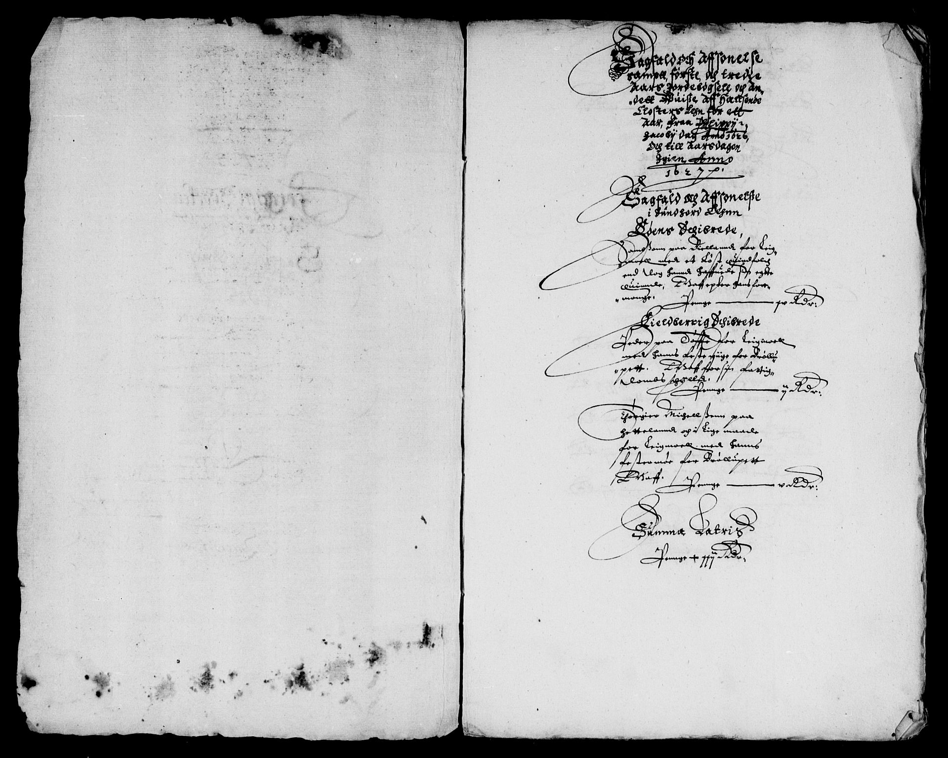 Rentekammeret inntil 1814, Reviderte regnskaper, Lensregnskaper, AV/RA-EA-5023/R/Rb/Rbu/L0003: Hardanger og Halsnøy kloster len, 1621-1627